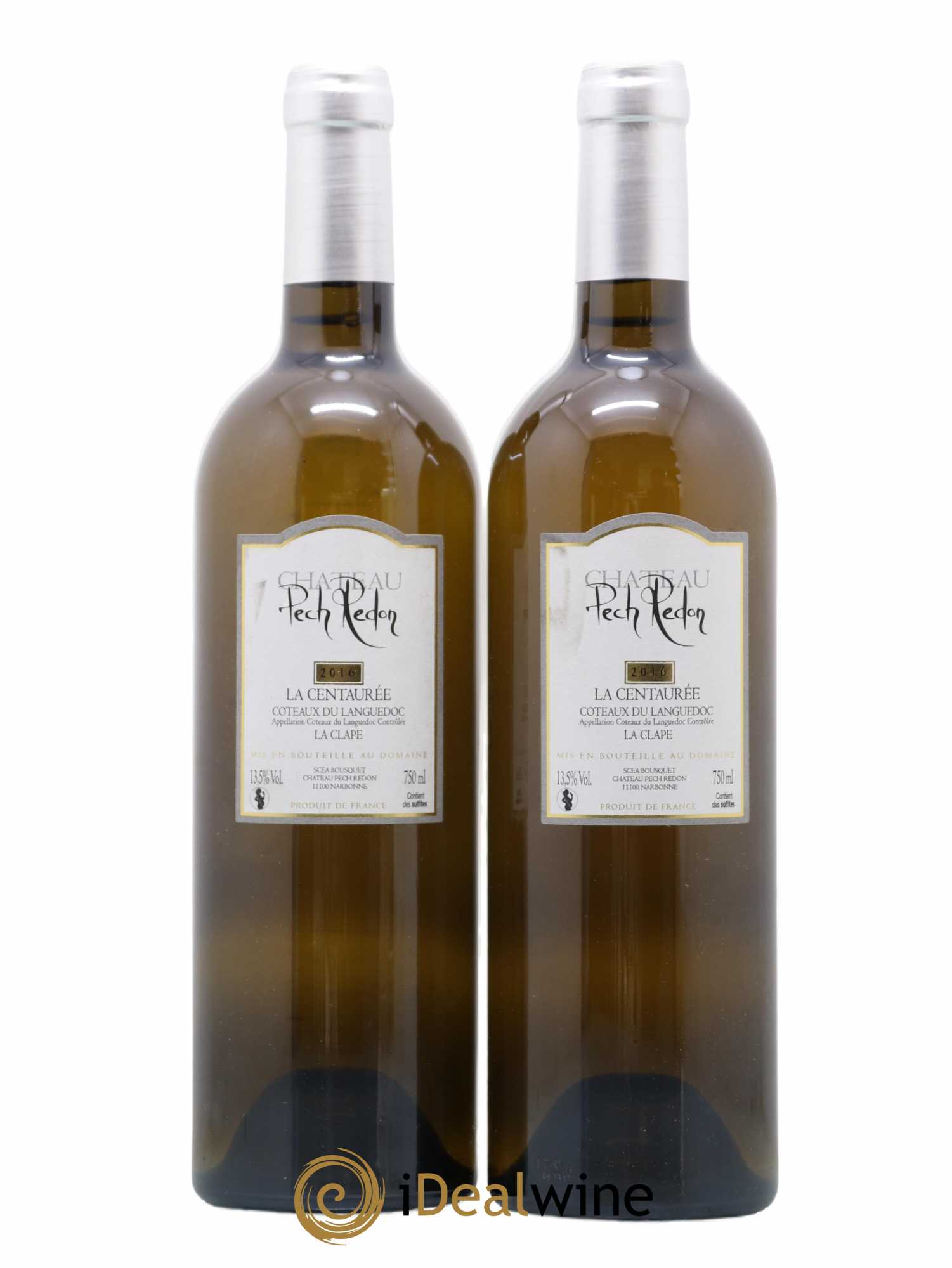 Coteaux du Languedoc La Clape La Centaurée Pech Redon 2016 - Posten von 2 Flaschen - 0