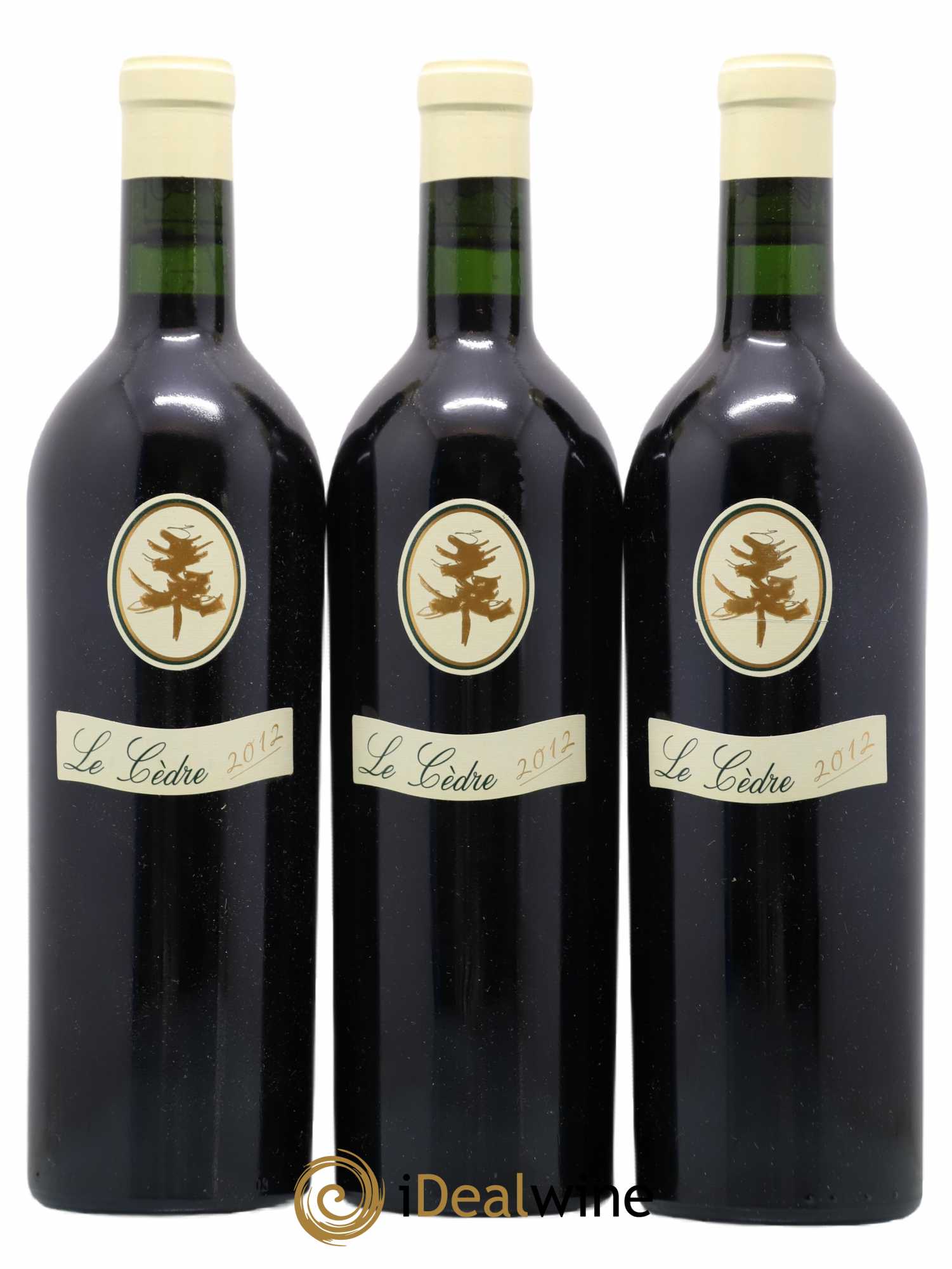 Cahors Château du Cèdre Cuvée Le Cèdre Pascal et Jean-Marc Verhaeghe 2012 - Lot de 3 bouteilles - 0