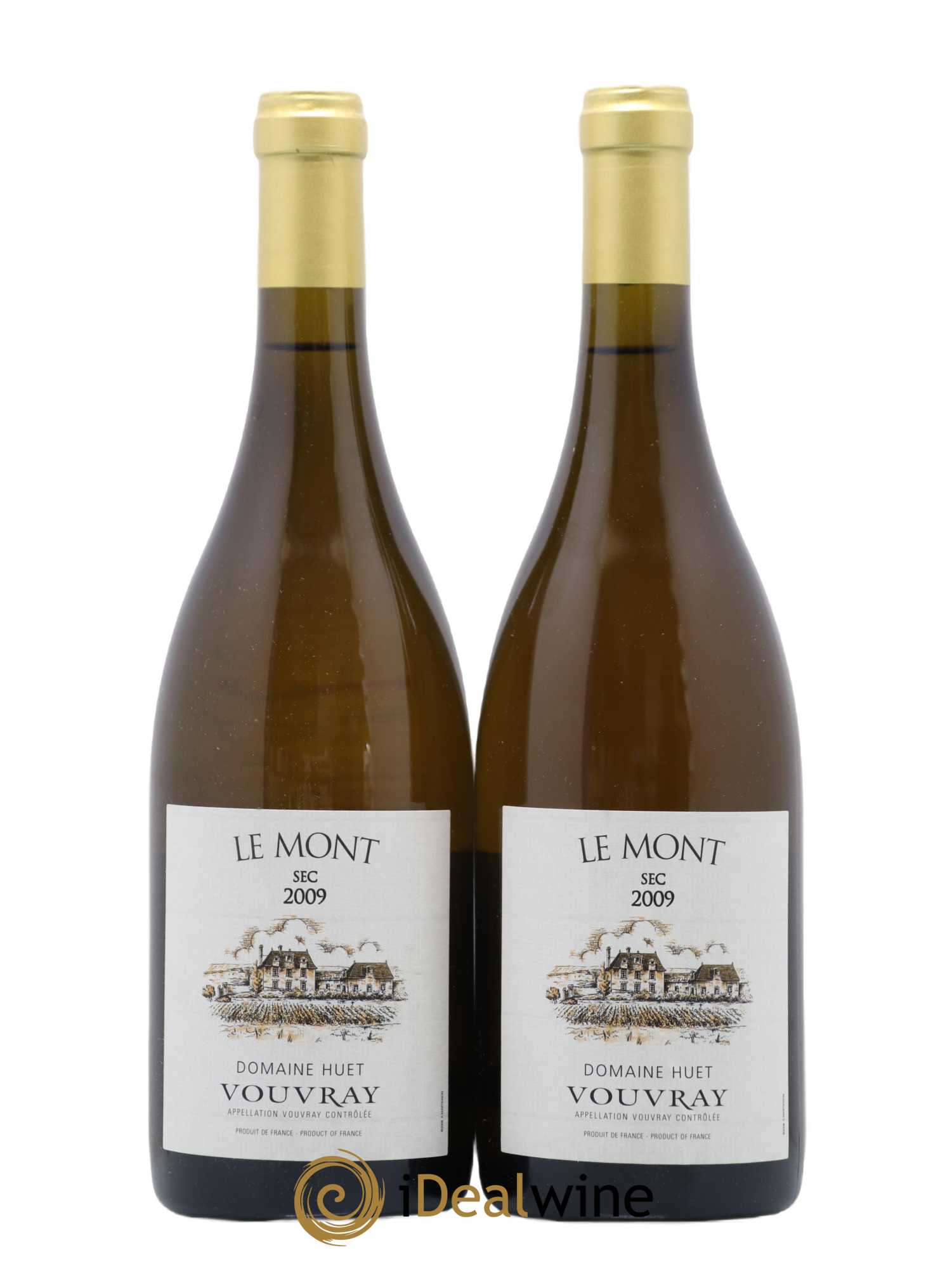 Vouvray Le Mont Sec Domaine Huet 2009 - Lot de 2 bouteilles - 0