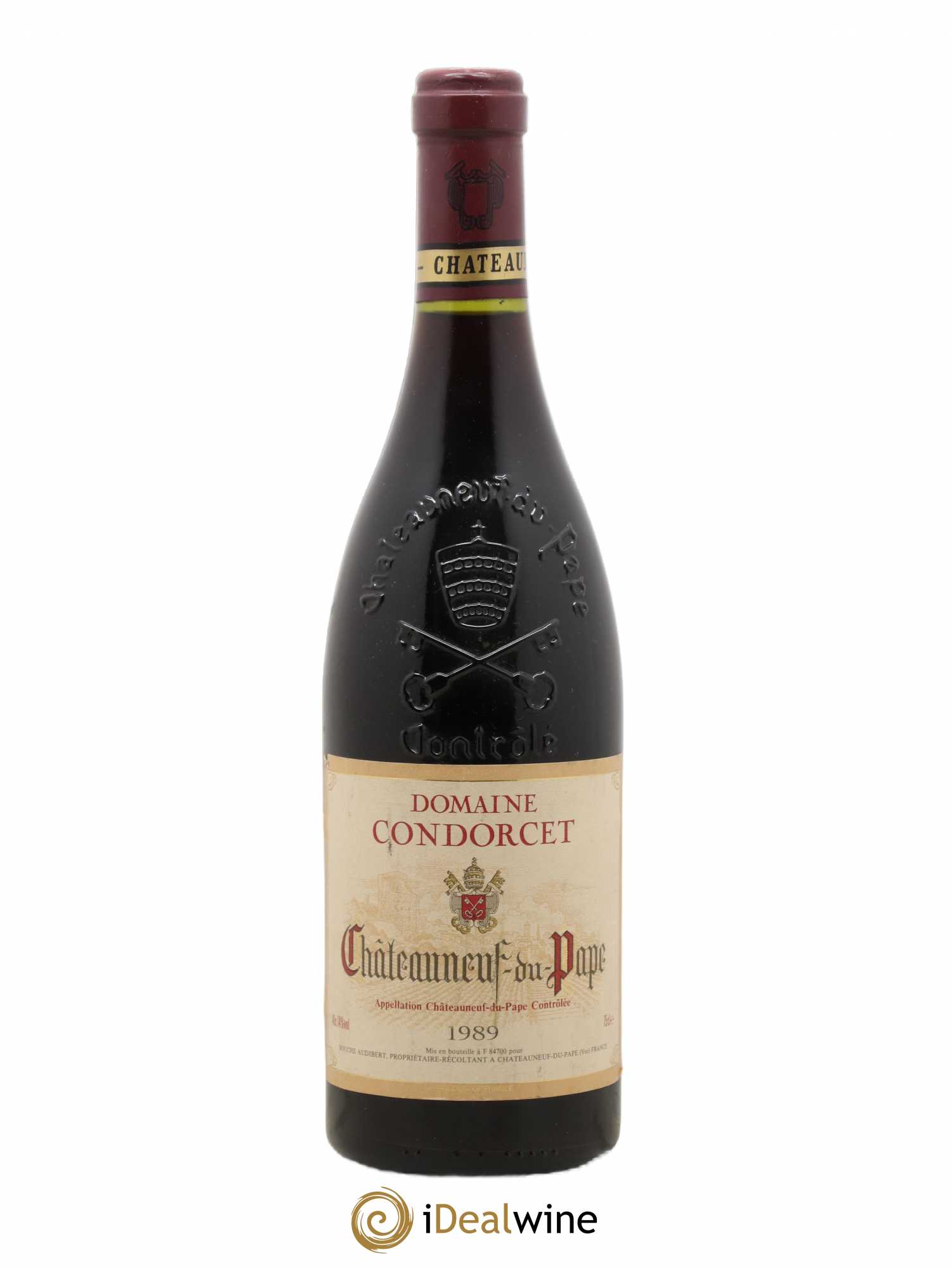 Châteauneuf-du-Pape Domaine Condorcet 1989 - Posten von 1 Flasche - 0