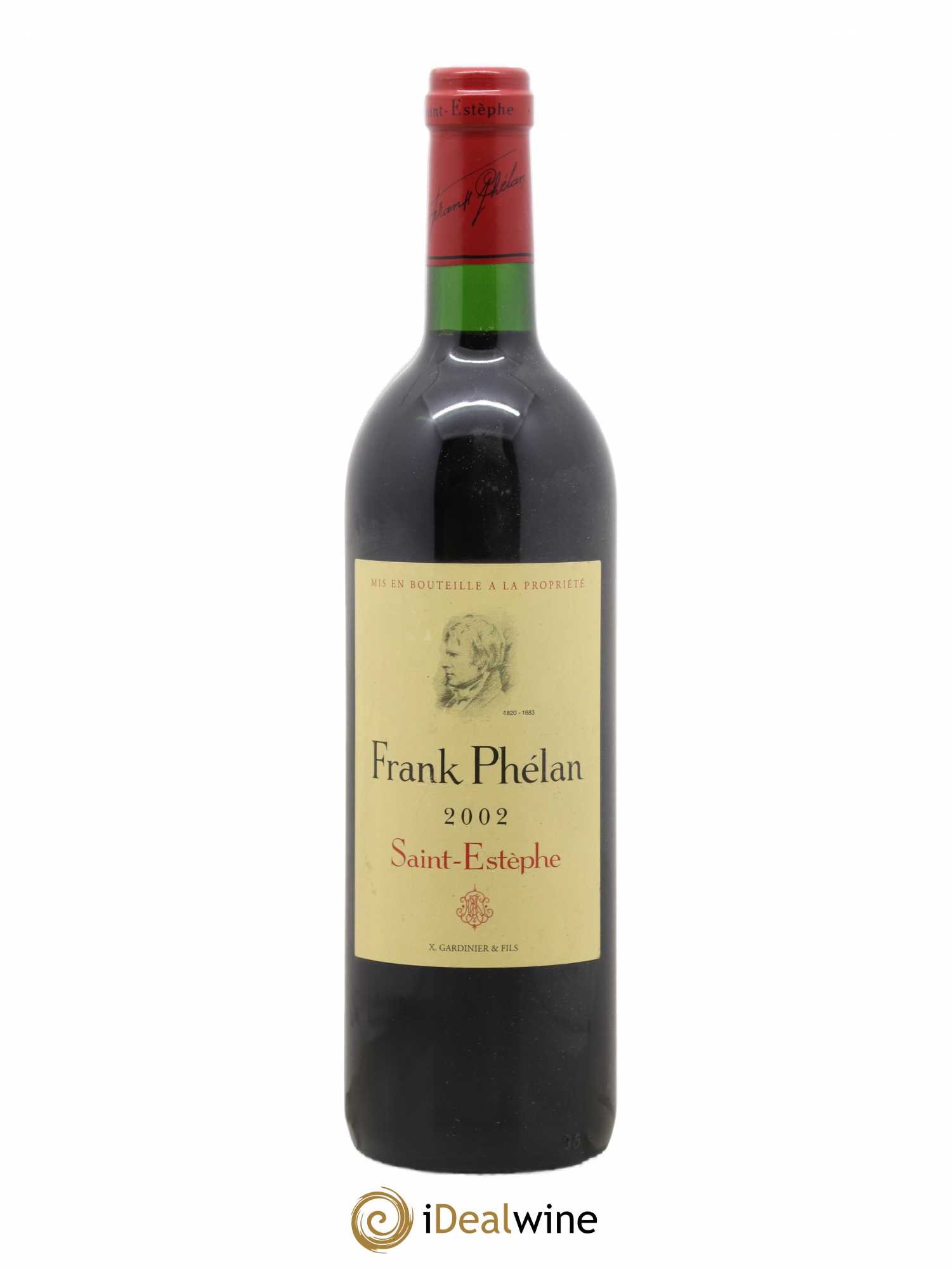 Frank Phélan Second Vin 2002 - Lot de 1 bouteille - 0