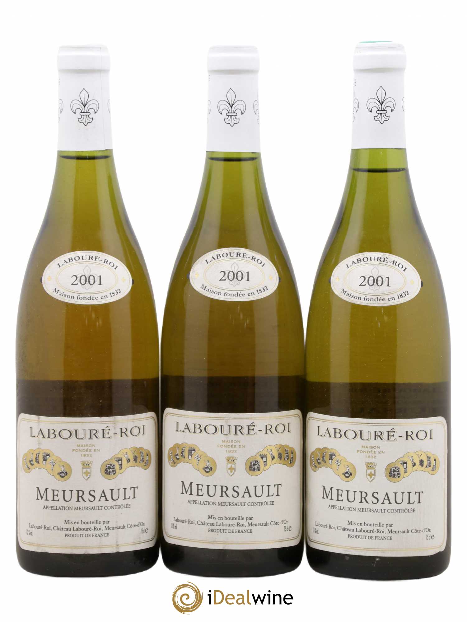 Meursault Labouré-Roi 2001 - Lot de 3 bouteilles - 0