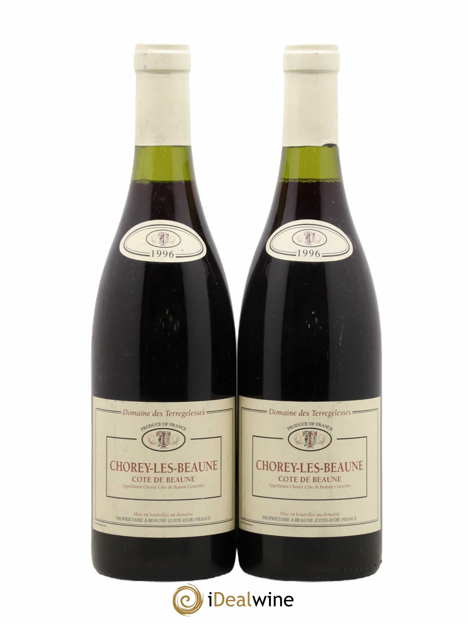 Chorey-lès-Beaune Domaine Des Terregelesses (sans prix de réserve) 1996 - Posten von 2 Flaschen - 0
