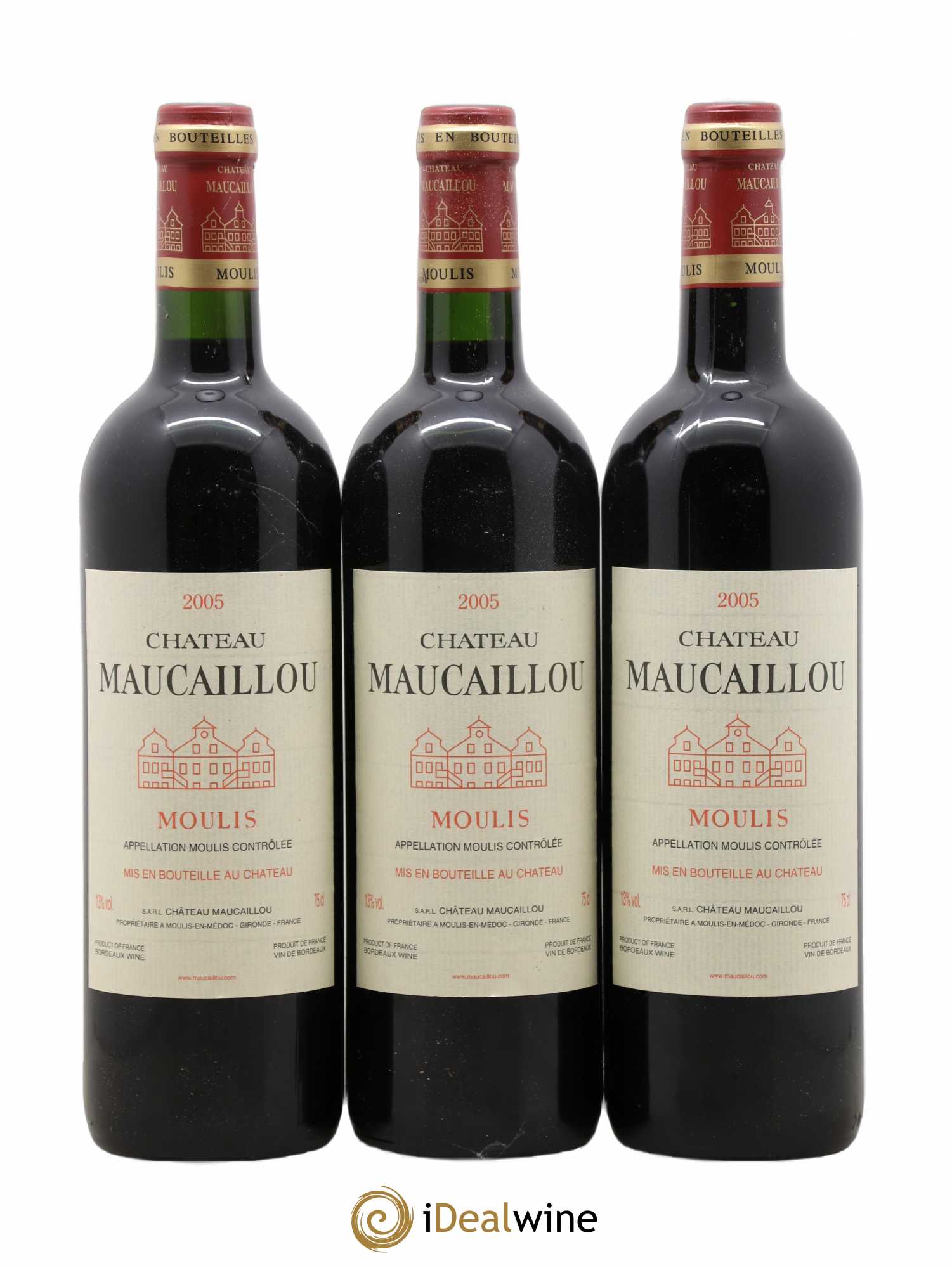 Château Maucaillou 2005 - Lot de 6 bouteilles - 1