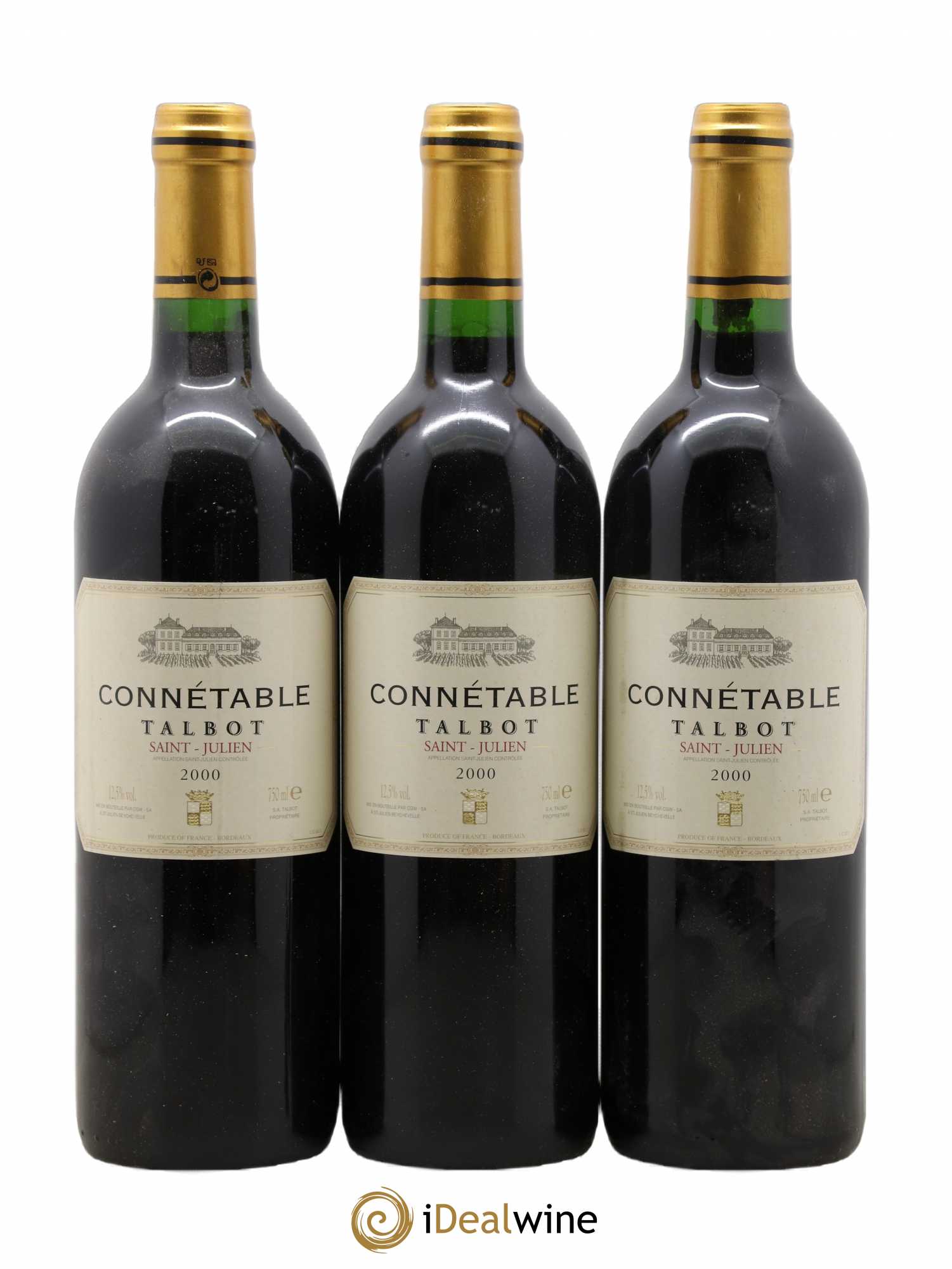 Connétable de Talbot Second Vin 2000 - Lot de 6 bouteilles - 1