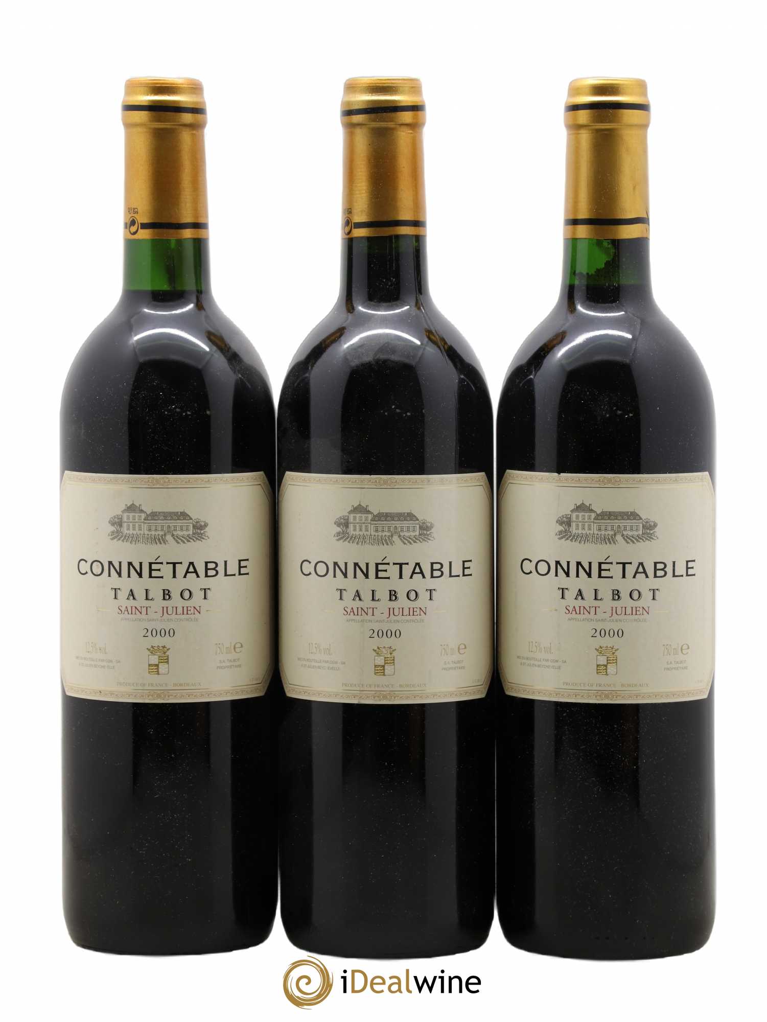 Connétable de Talbot Second Vin 2000 - Lot de 6 bouteilles - 2