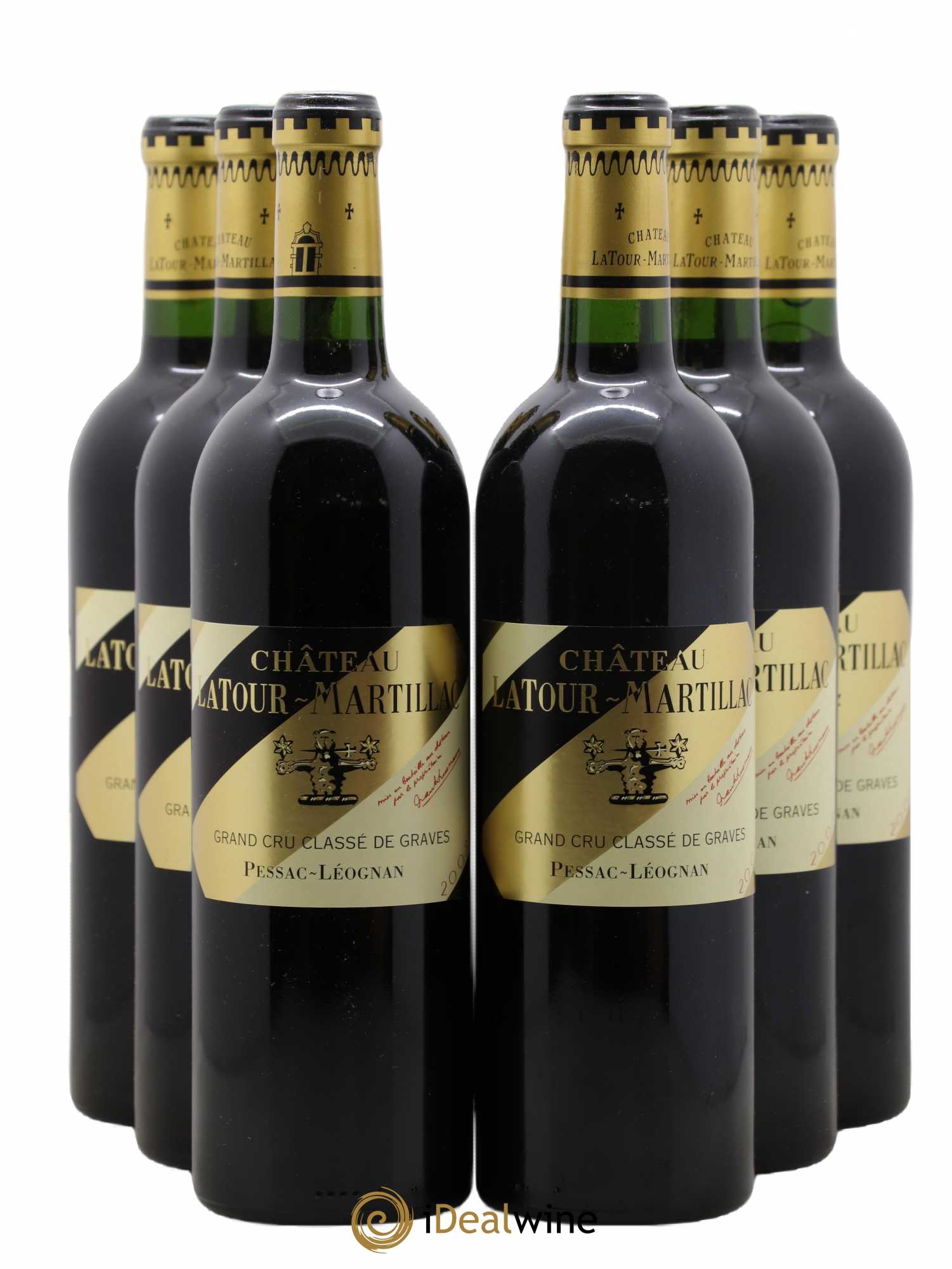 Château Latour-Martillac Cru Classé de Graves 2005 - Lot de 6 bouteilles - 0