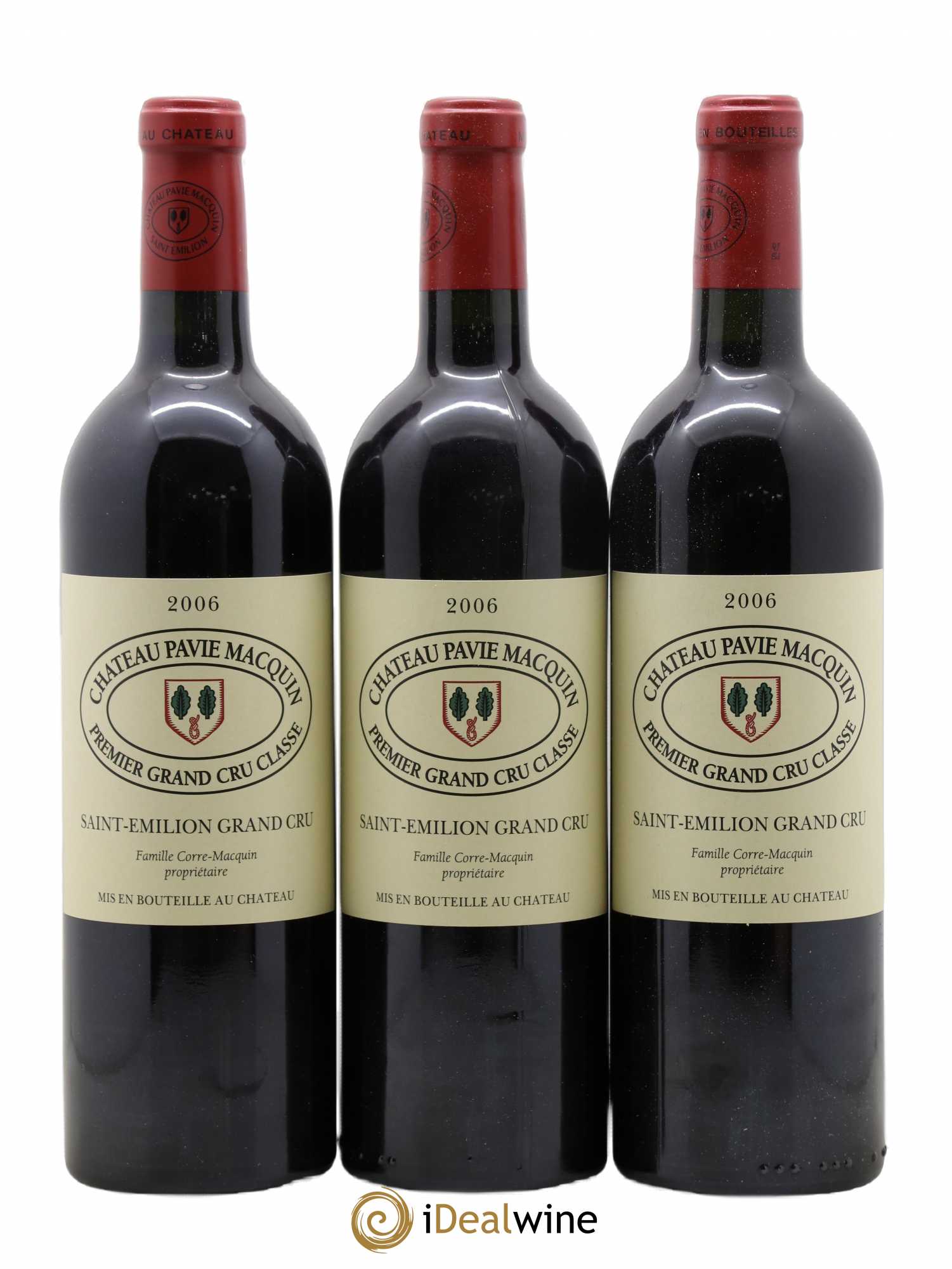 Château Pavie Macquin 1er Grand Cru Classé B 2006 - Lot de 6 bouteilles - 1
