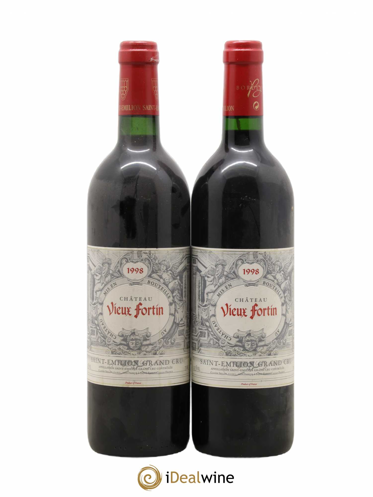 Château Vieux Fortin (sans prix de réserve) 1998 - Lot de 2 bouteilles - 0
