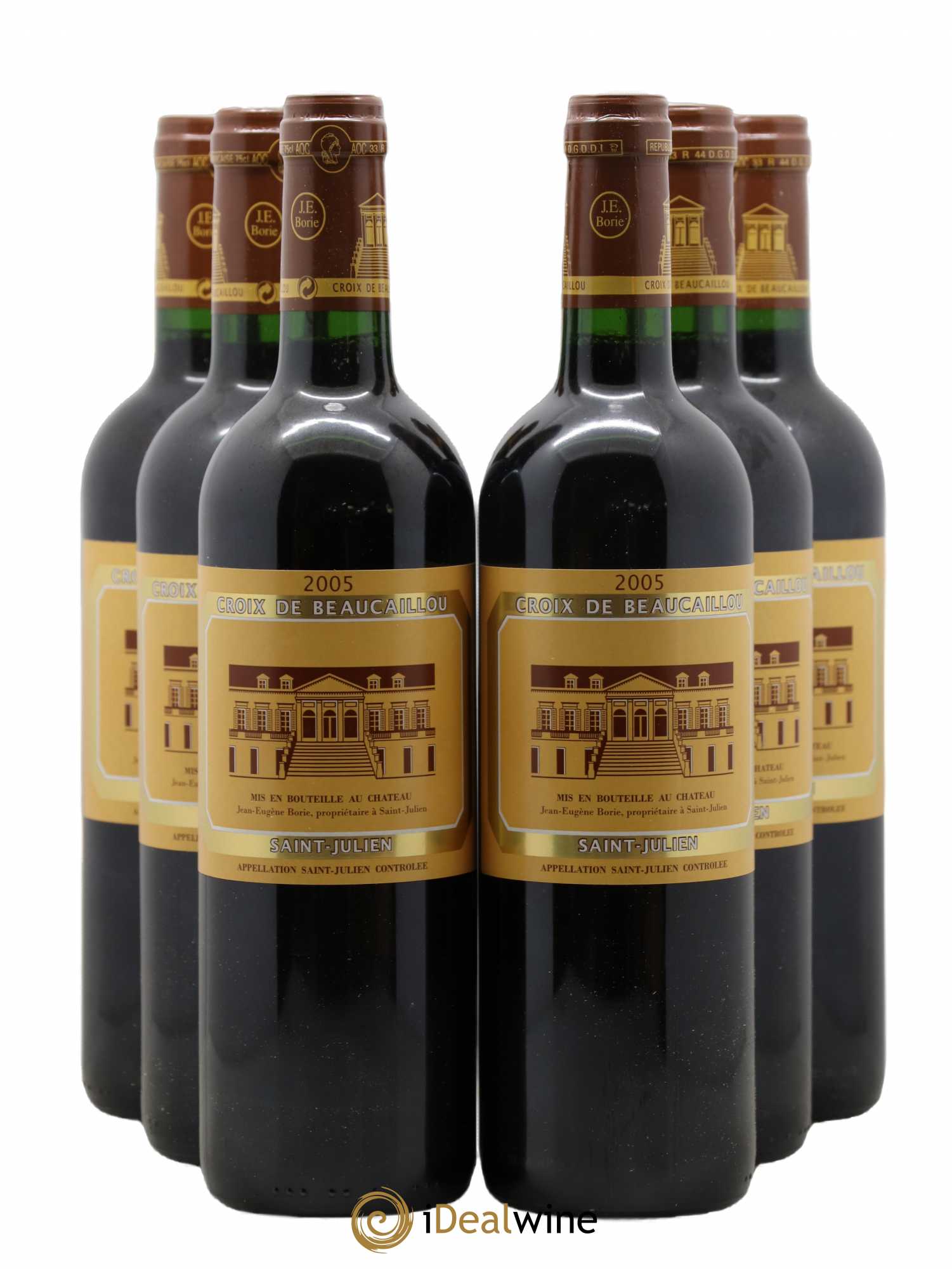 La Croix de Beaucaillou Second Vin 2005 - Lot de 6 bouteilles - 0