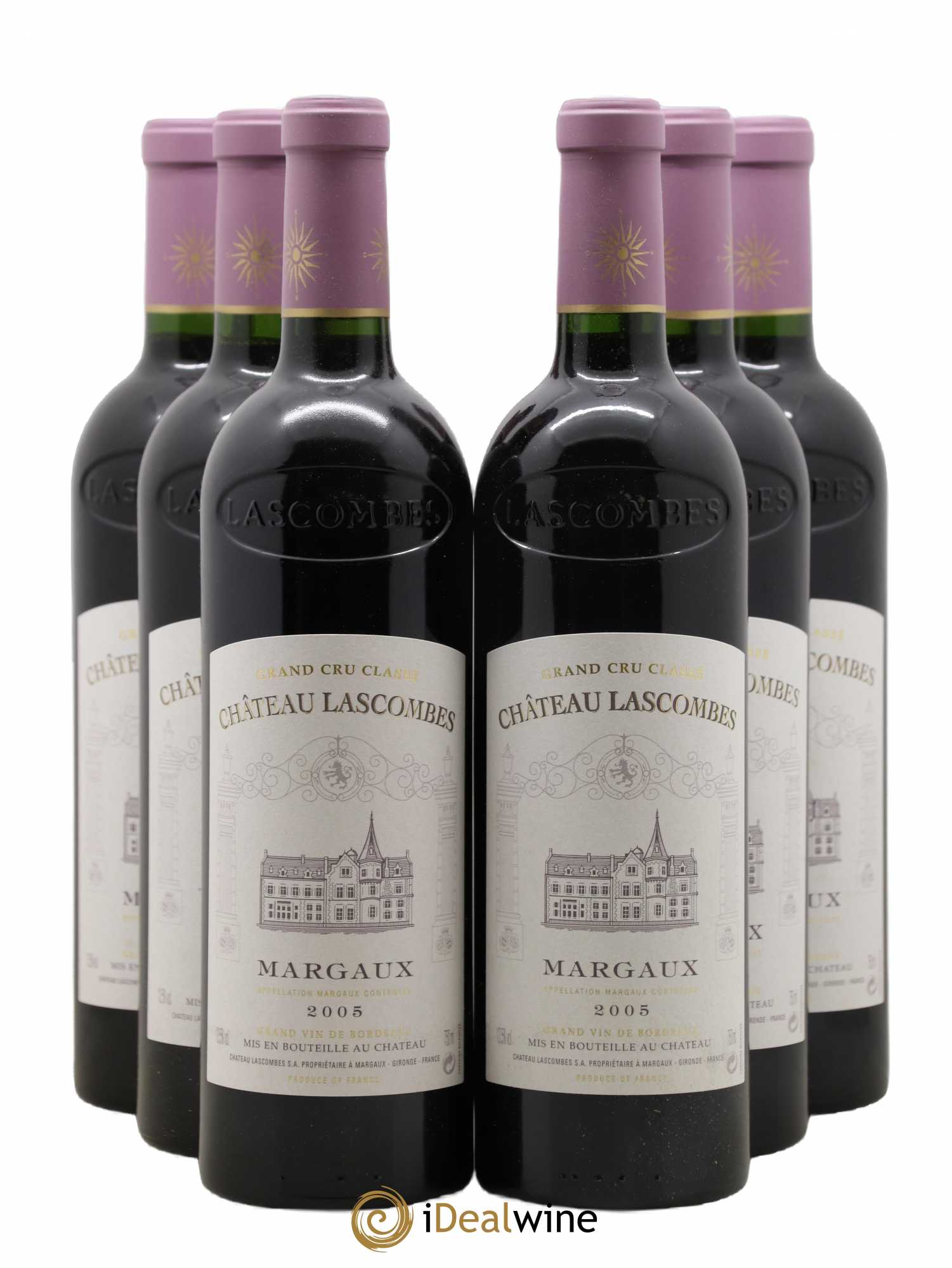 Château Lascombes 2ème Grand Cru Classé 2005 - Lot de 6 bouteilles - 0