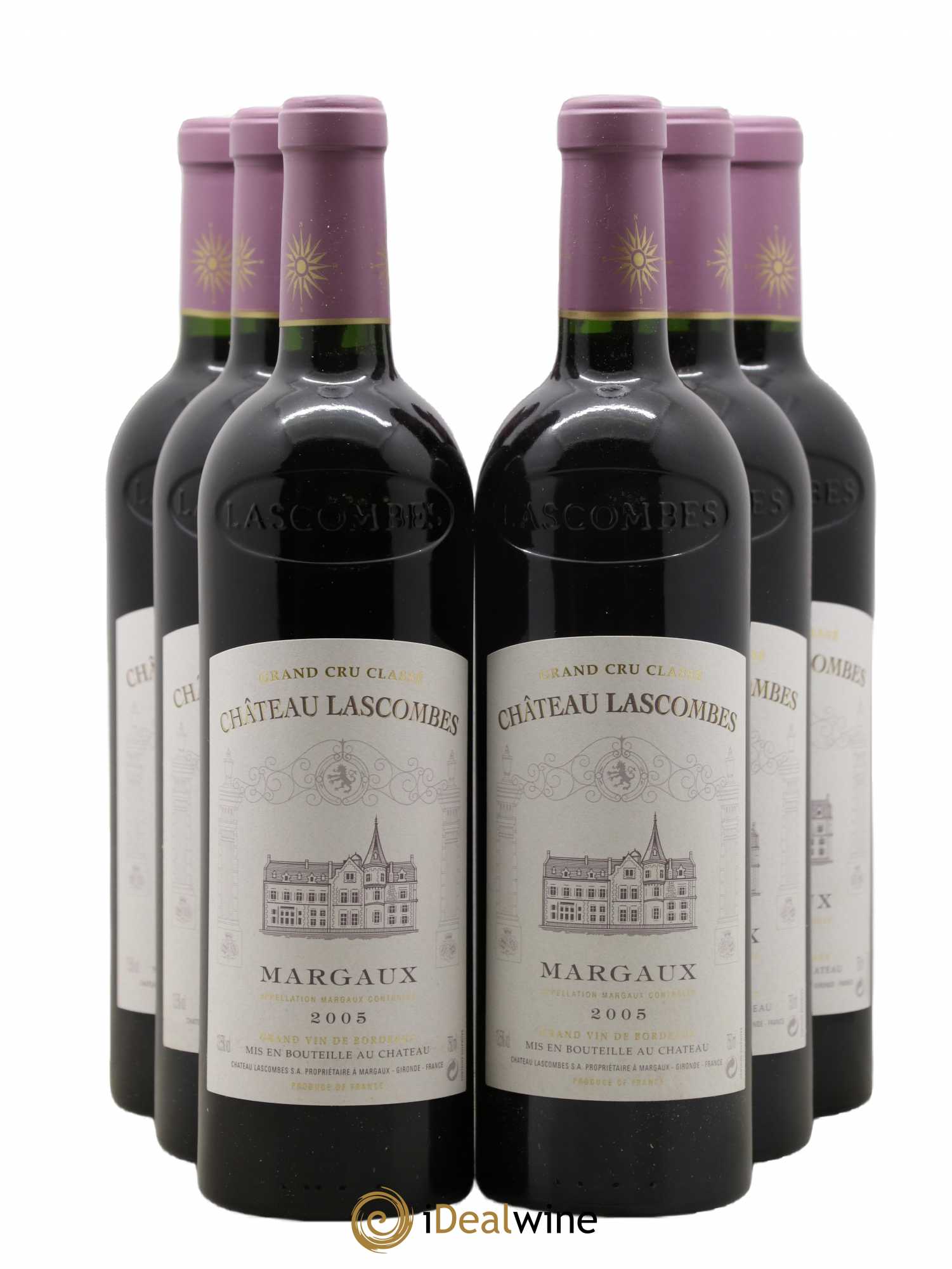 Château Lascombes 2ème Grand Cru Classé 2005 - Lot de 6 bouteilles - 0