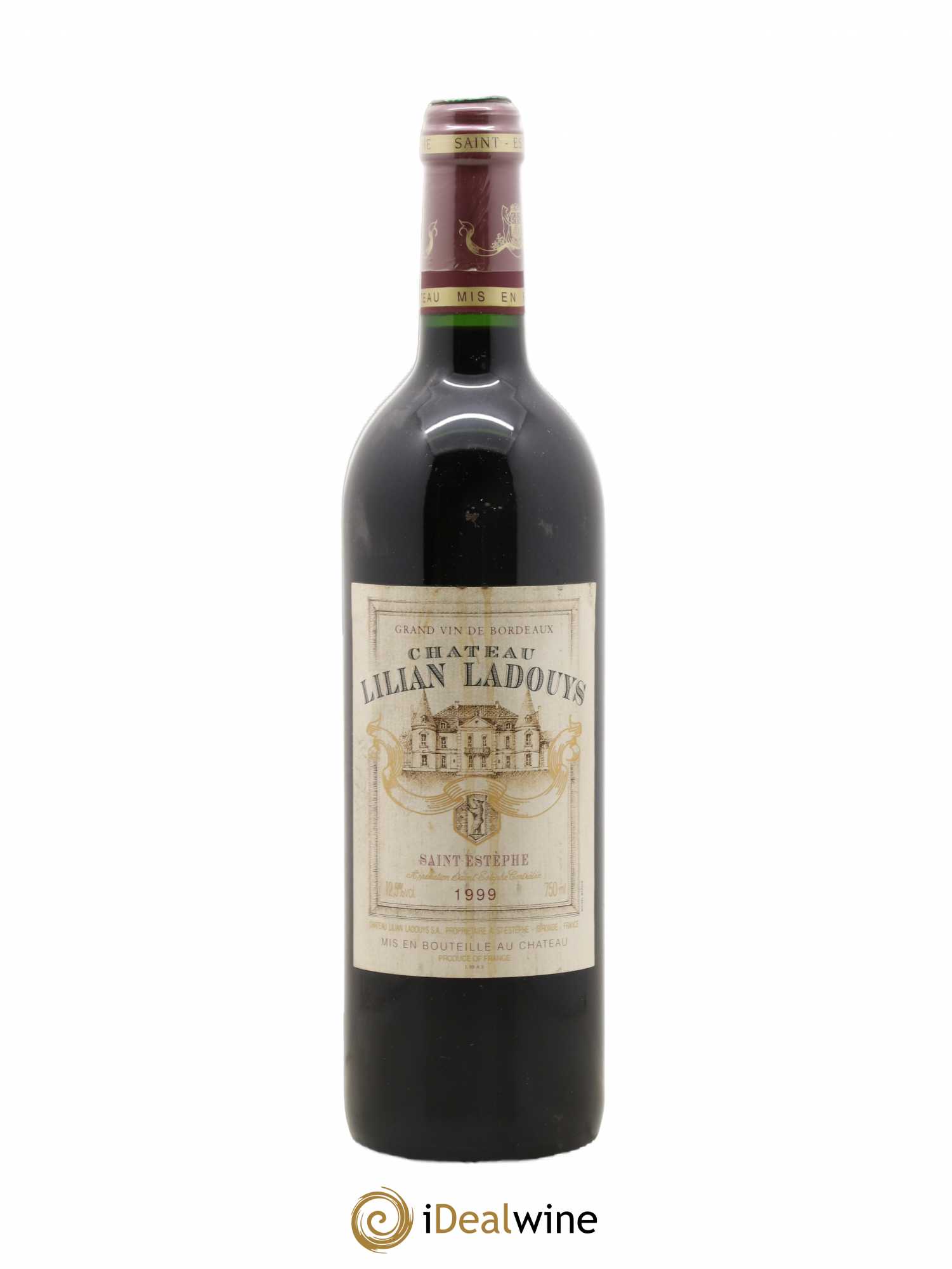 Château Lilian Ladouys Cru Bourgeois 1999 - Lot de 1 bouteille - 0