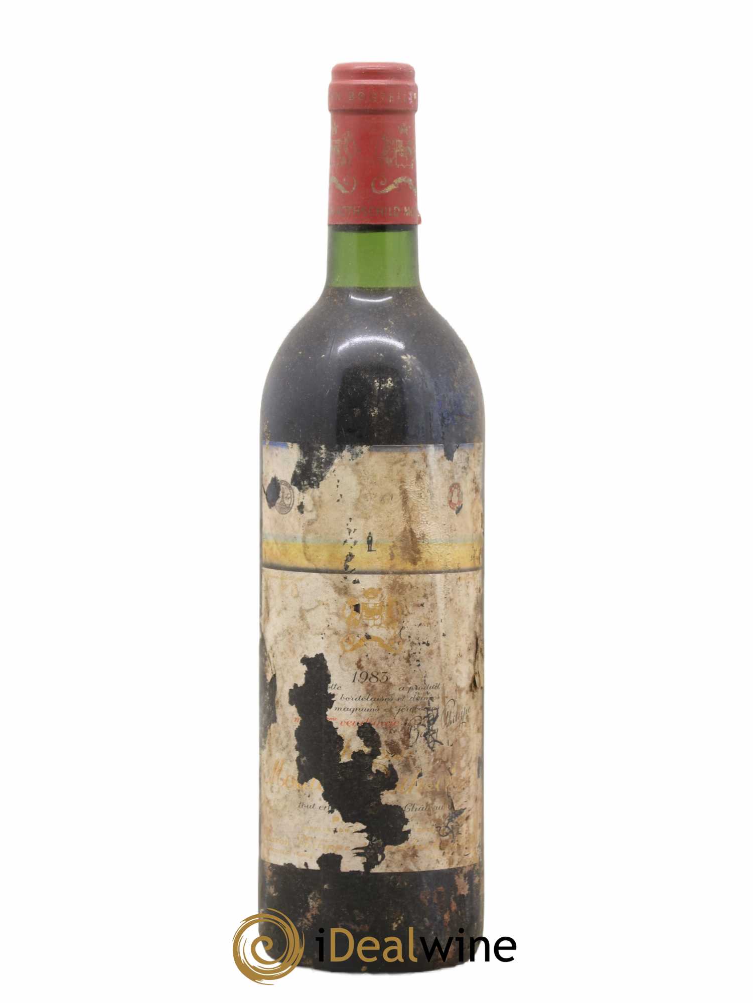 Château Mouton Rothschild 1er Grand Cru Classé 1983 - Lot de 1 bouteille - 0