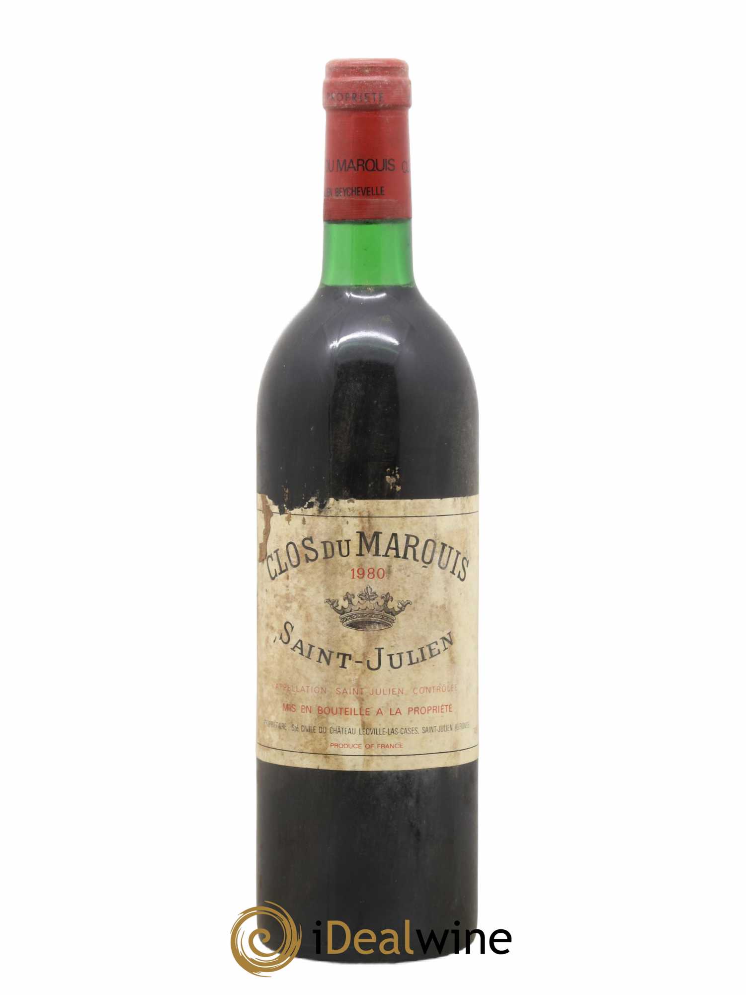 Clos du Marquis 1980 - Lot de 1 bouteille - 0