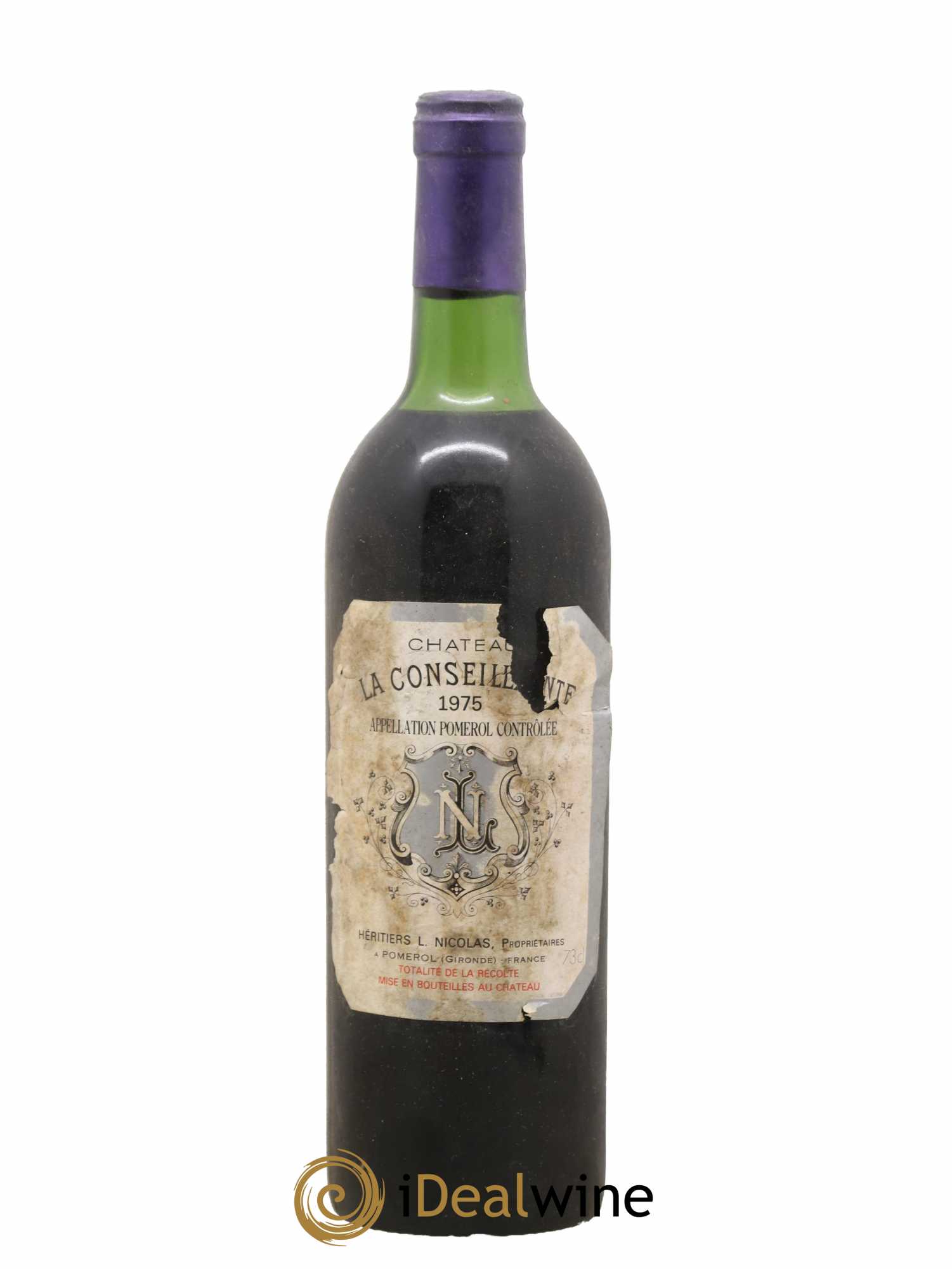Château la Conseillante 1975 - Lot de 1 bouteille - 0