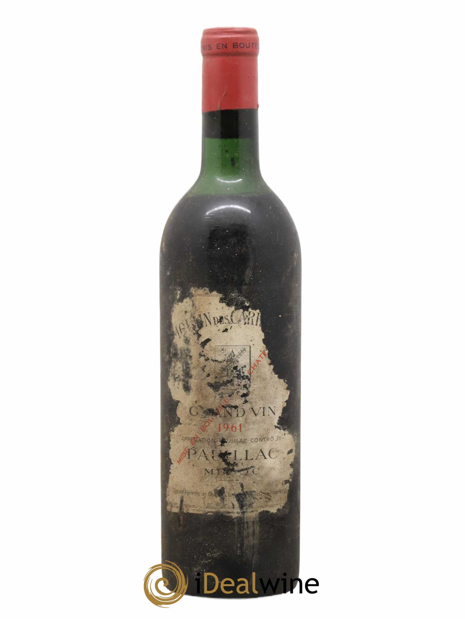 Moulin des Carruades Second Vin 1961 - Lot de 1 bouteille - 0