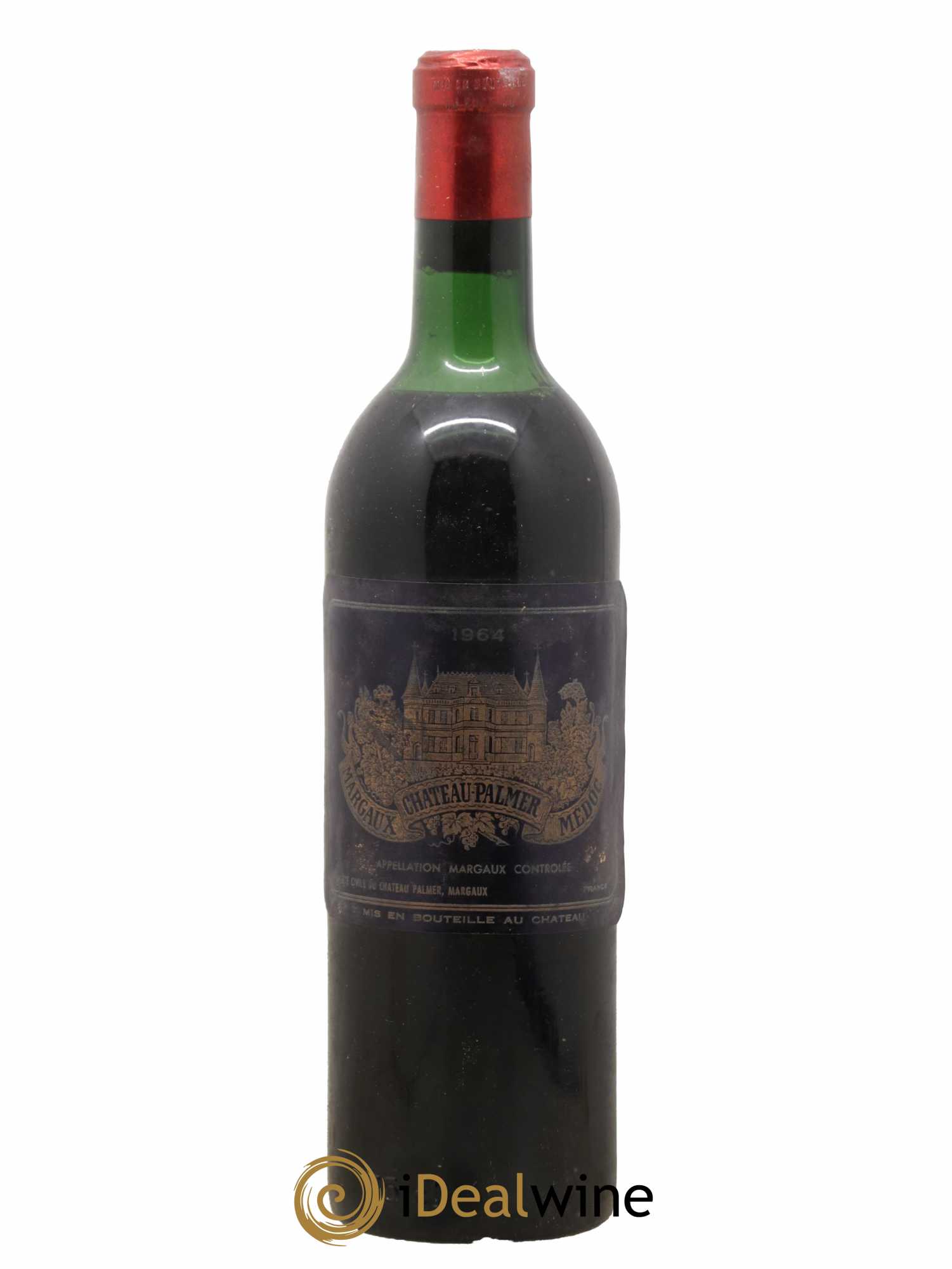 Château Palmer 3ème Grand Cru Classé 1964 - Lot de 1 bouteille - 0