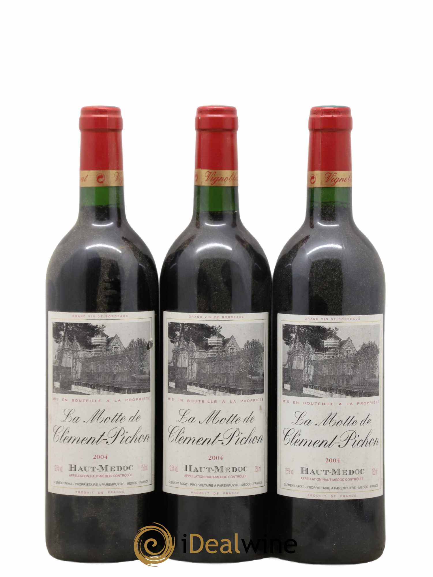 Château Clément-Pichon Cru Bourgeois 2004 - Lot de 6 bouteilles - 1