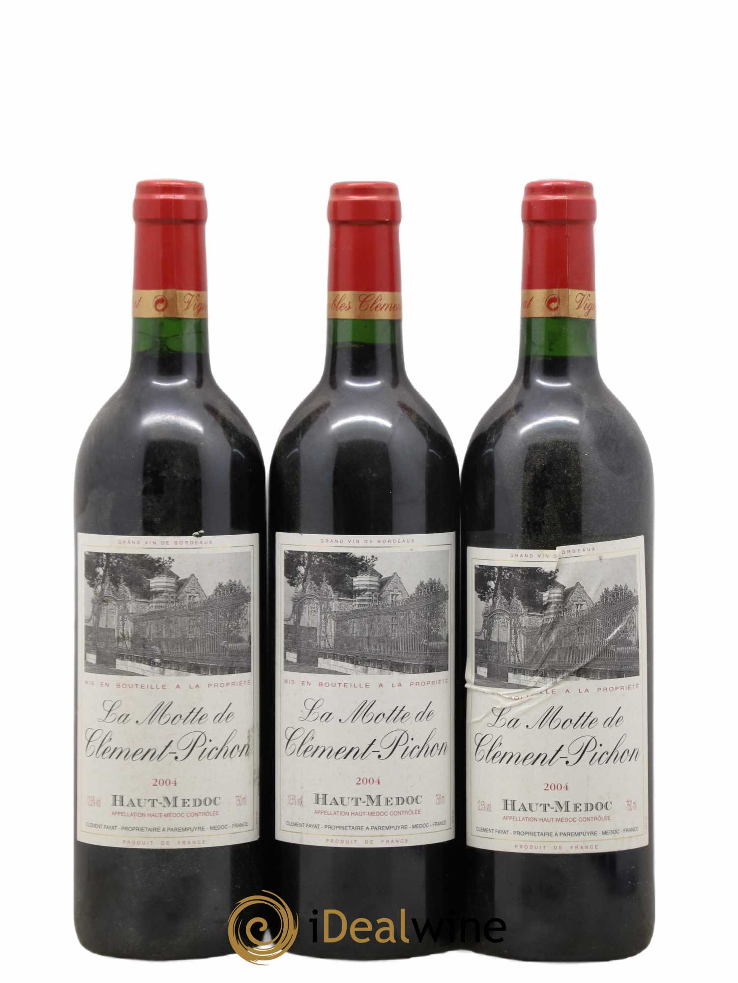 Château Clément-Pichon Cru Bourgeois 2004 - Lot de 6 bouteilles - 2