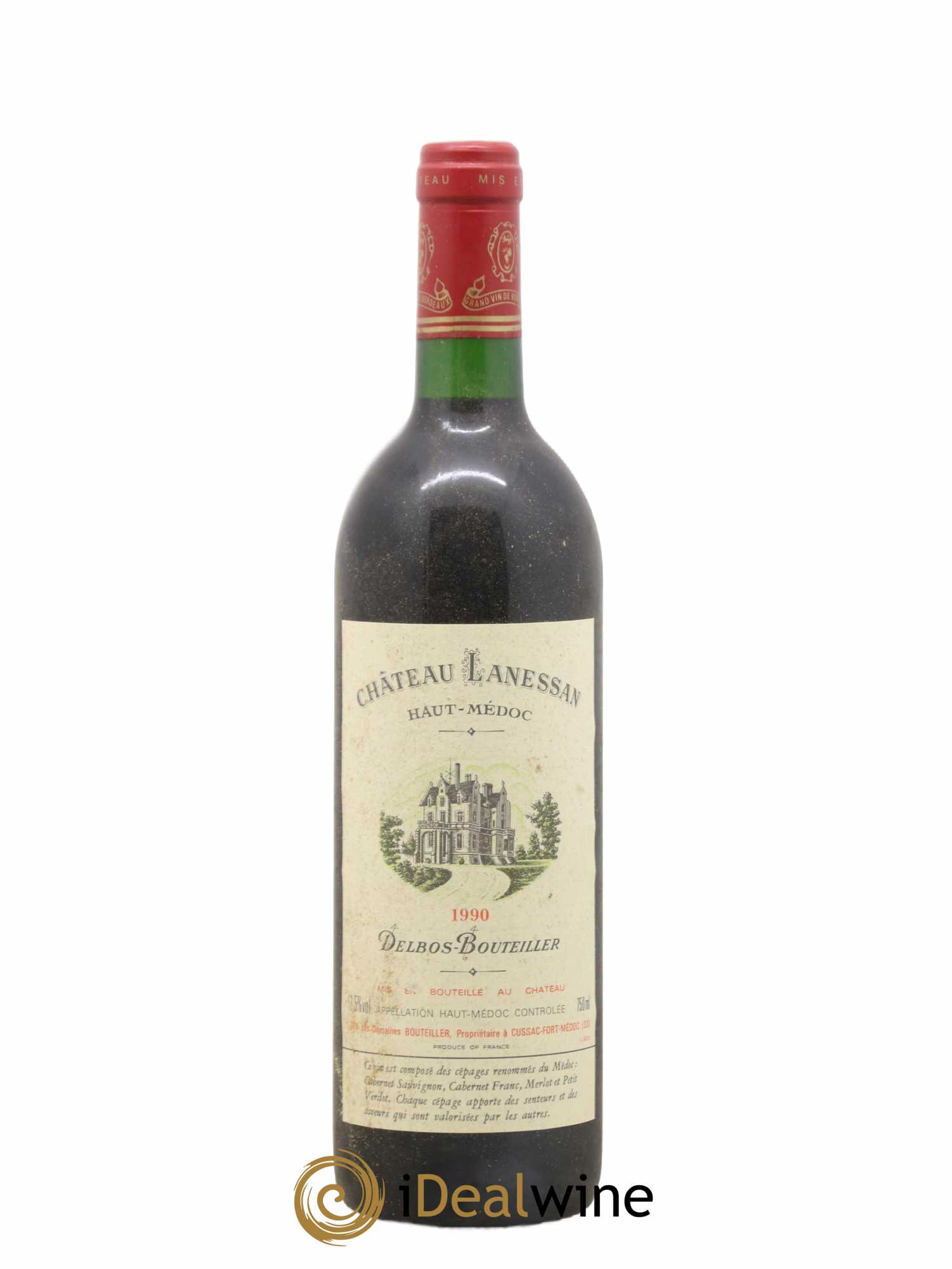 Château Lanessan Cru Bourgeois 1990 - Lot de 1 bouteille - 0