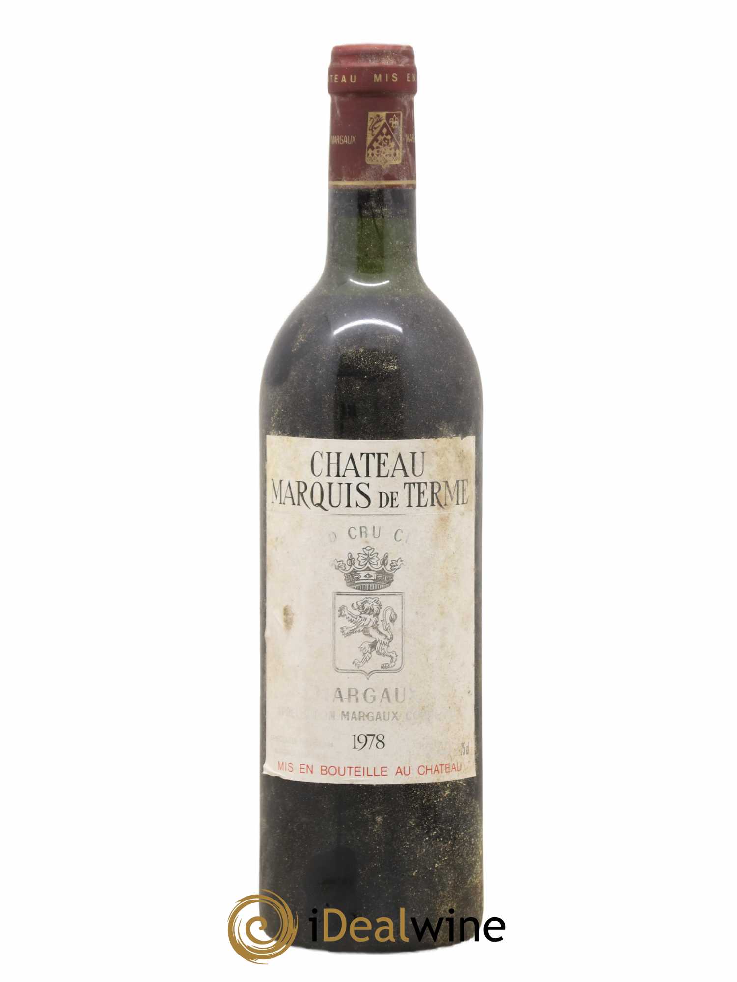 Château Marquis de Terme 4ème Grand Cru Classé 1978 - Lot de 1 bouteille - 0