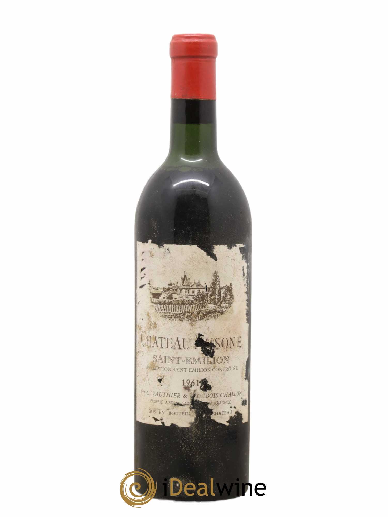 Château Ausone 1er Grand Cru Classé A 1961 - Lot de 1 bouteille - 0
