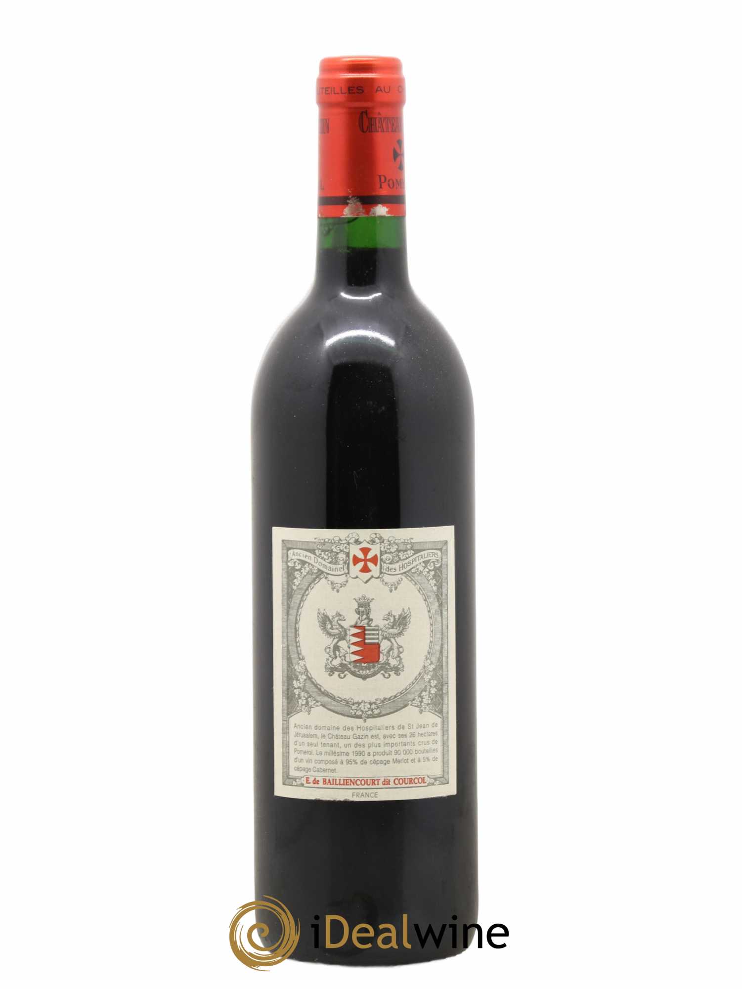 Château Gazin 1990 - Lot de 1 bouteille - 1