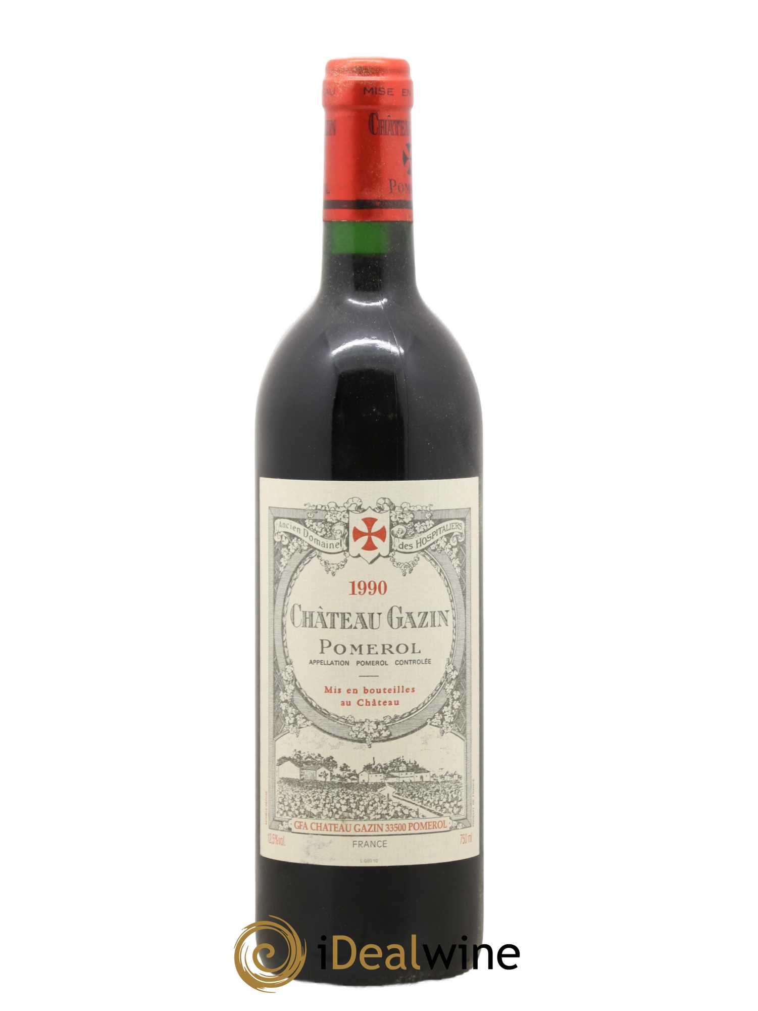 Château Gazin 1990 - Lot de 1 bouteille - 0