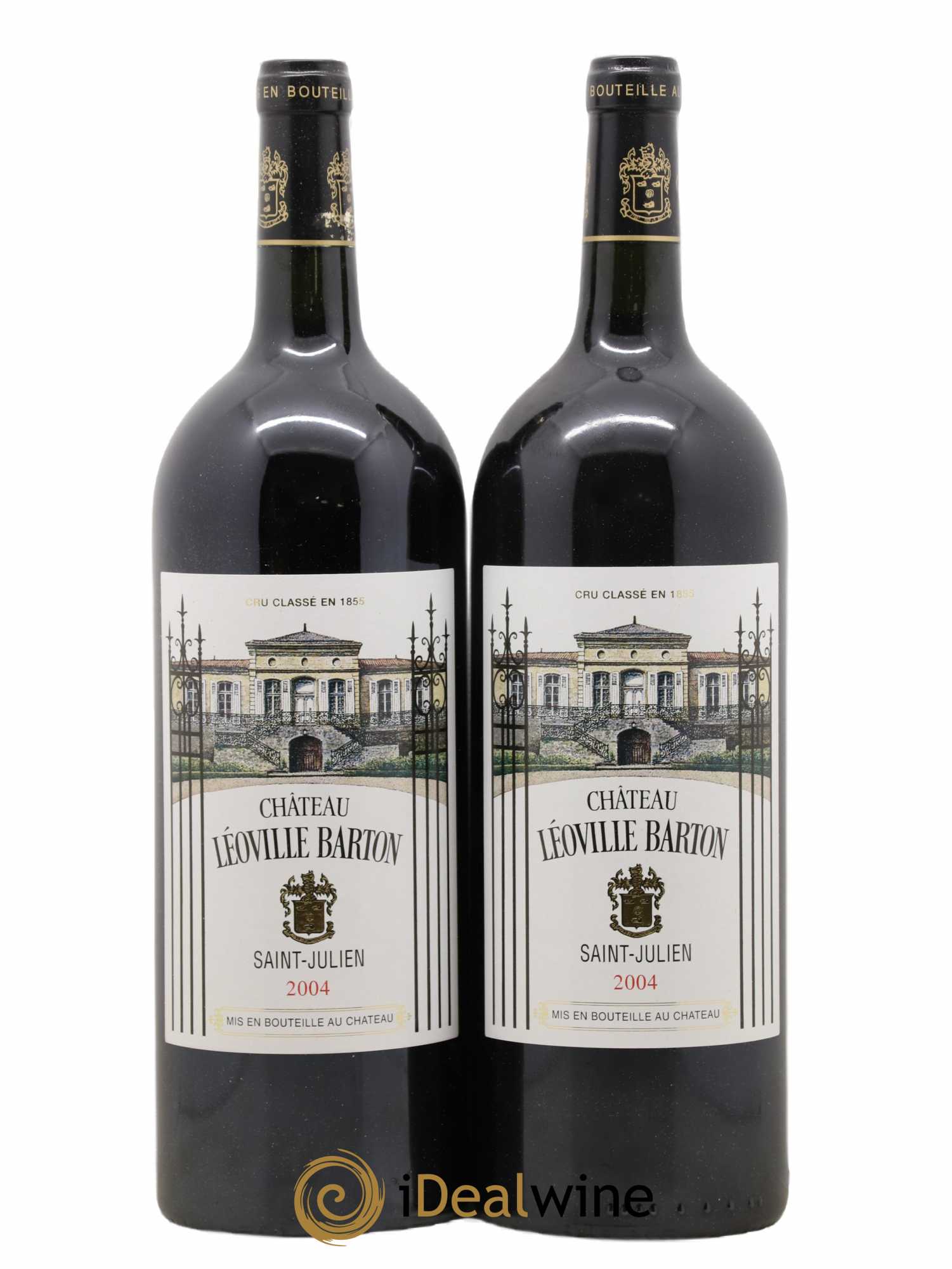 Château Léoville Barton 2ème Grand Cru Classé 2004 - Lot de 2 magnums - 0