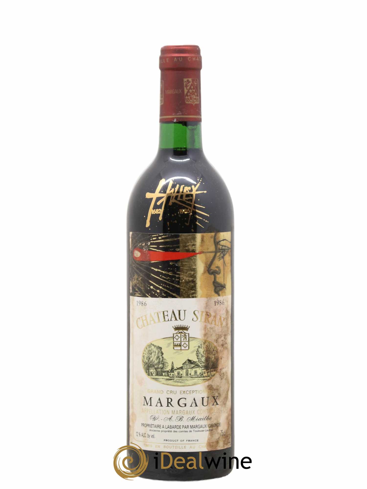 Château Siran 1986 - Lot de 1 bouteille - 0