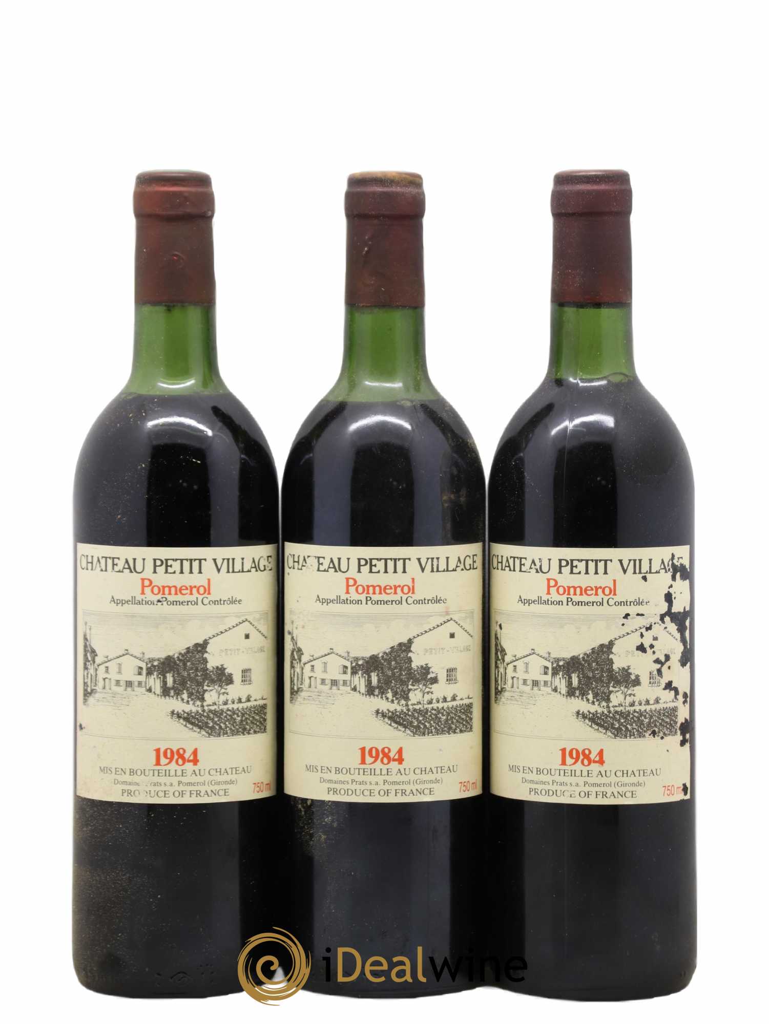 Château Petit Village 1984 - Lot de 6 bouteilles - 2