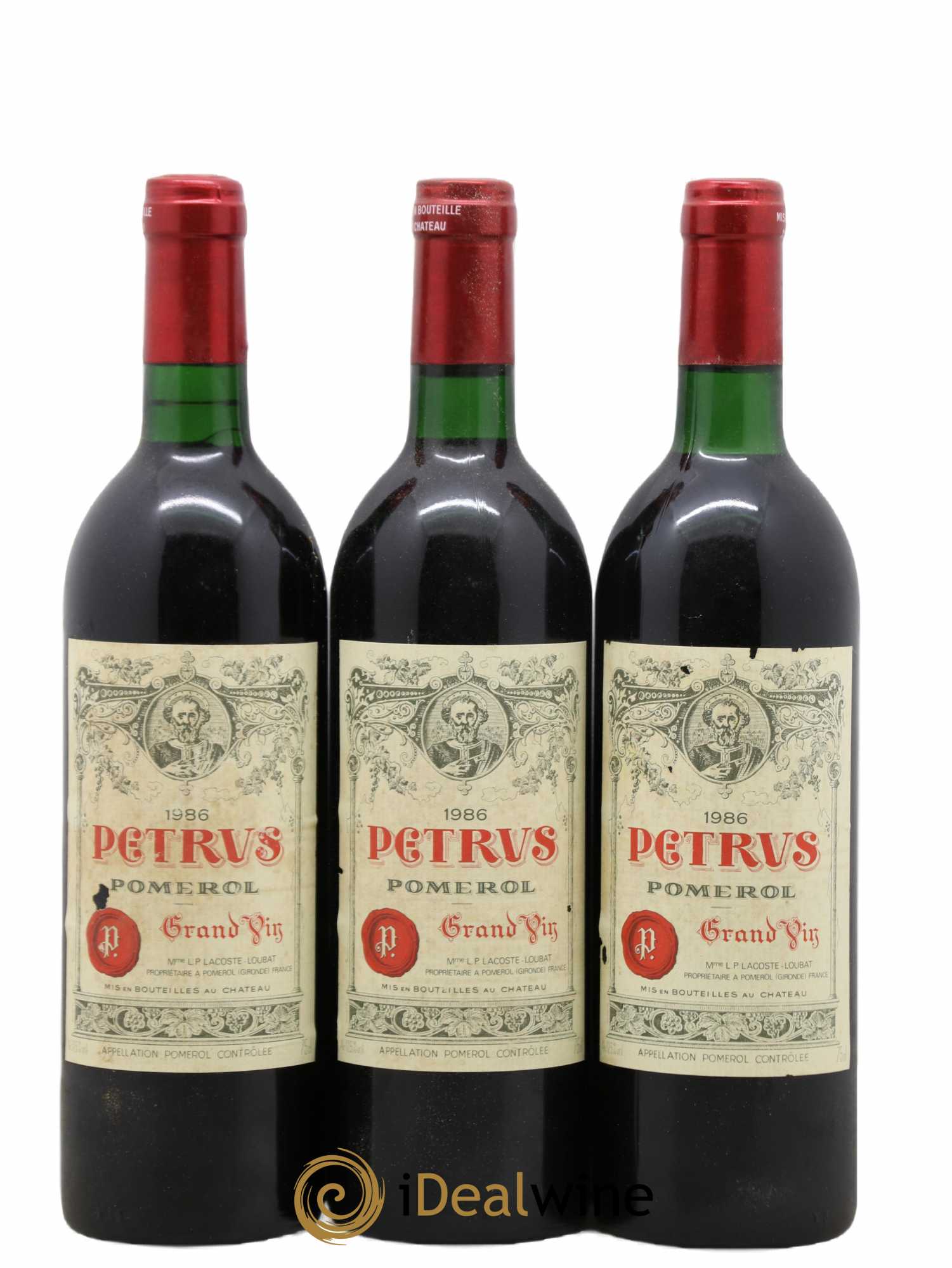Petrus 1986 - Lot de 12 bouteilles - 2