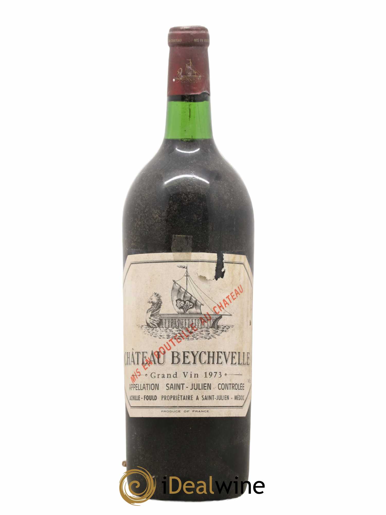 Château Beychevelle 4ème Grand Cru Classé 1973 - Lot de 1 magnum - 0