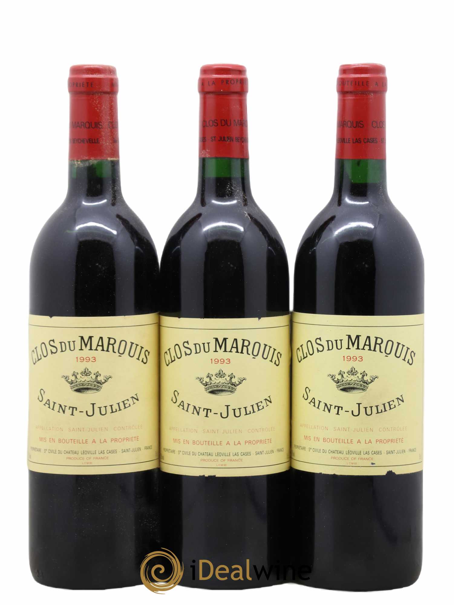 Clos du Marquis 1993 - Lot de 6 bouteilles - 1