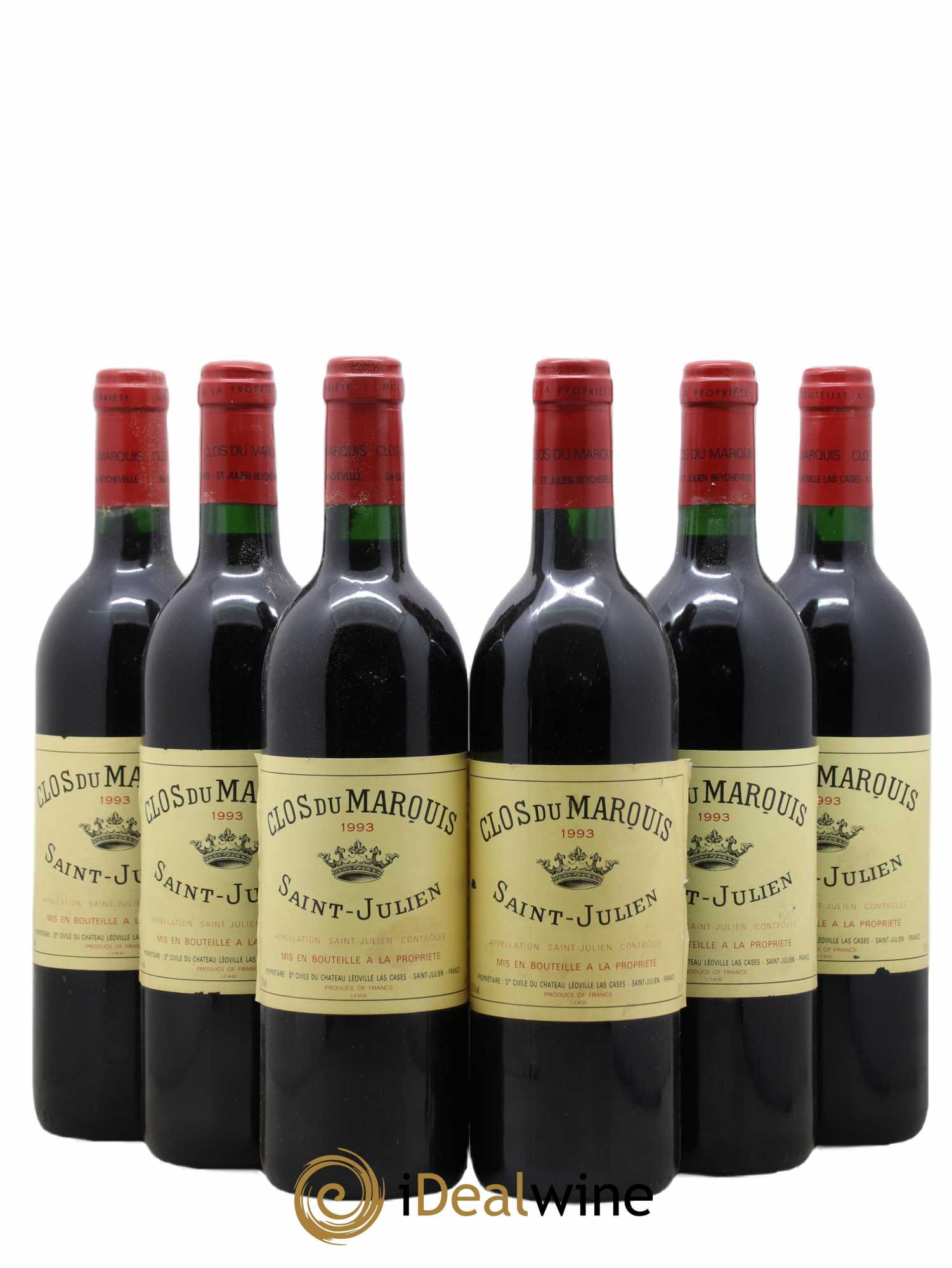 Clos du Marquis 1993 - Lot de 6 bouteilles - 0