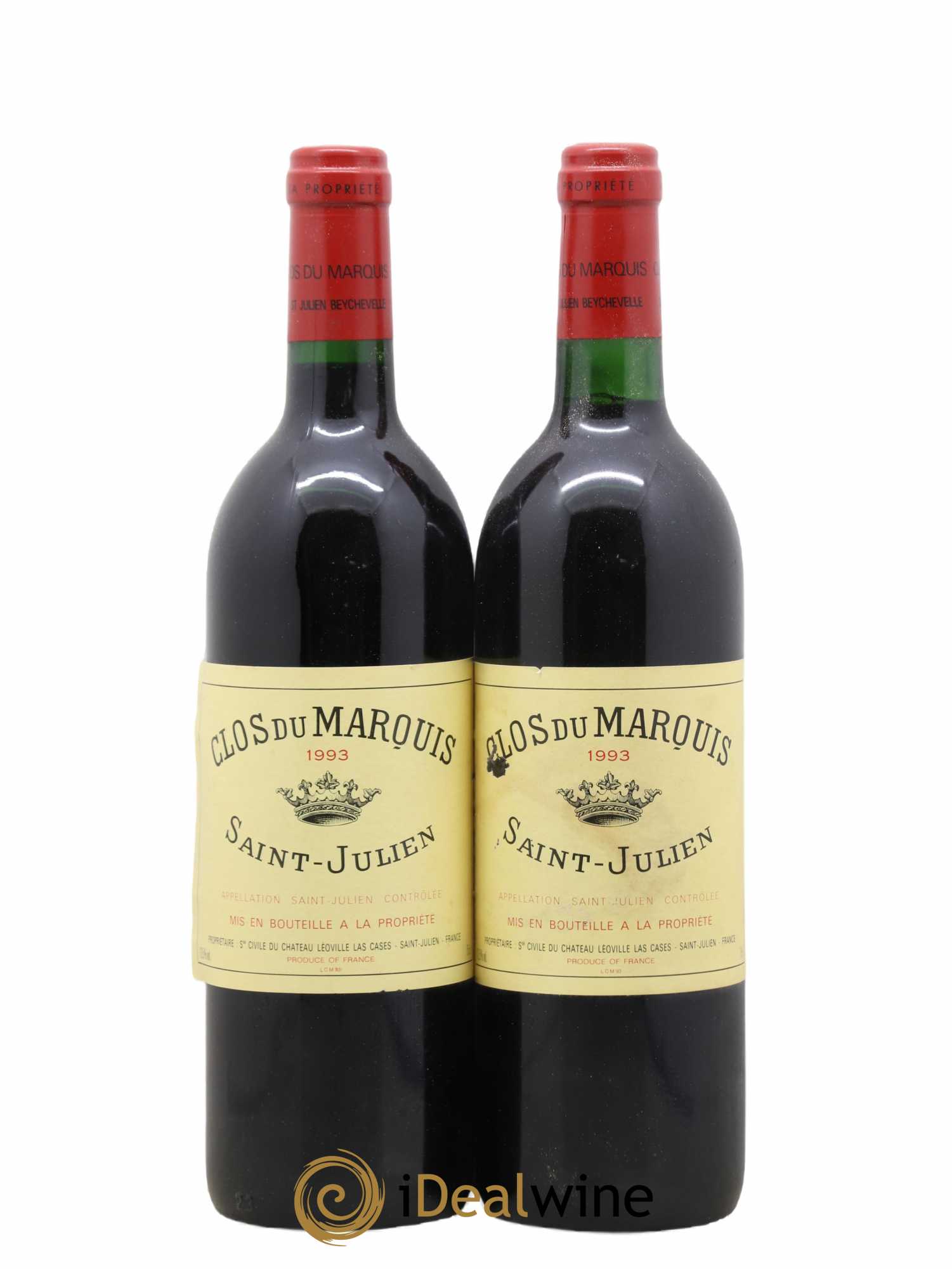 Clos du Marquis 1993 - Lot de 2 bouteilles - 0