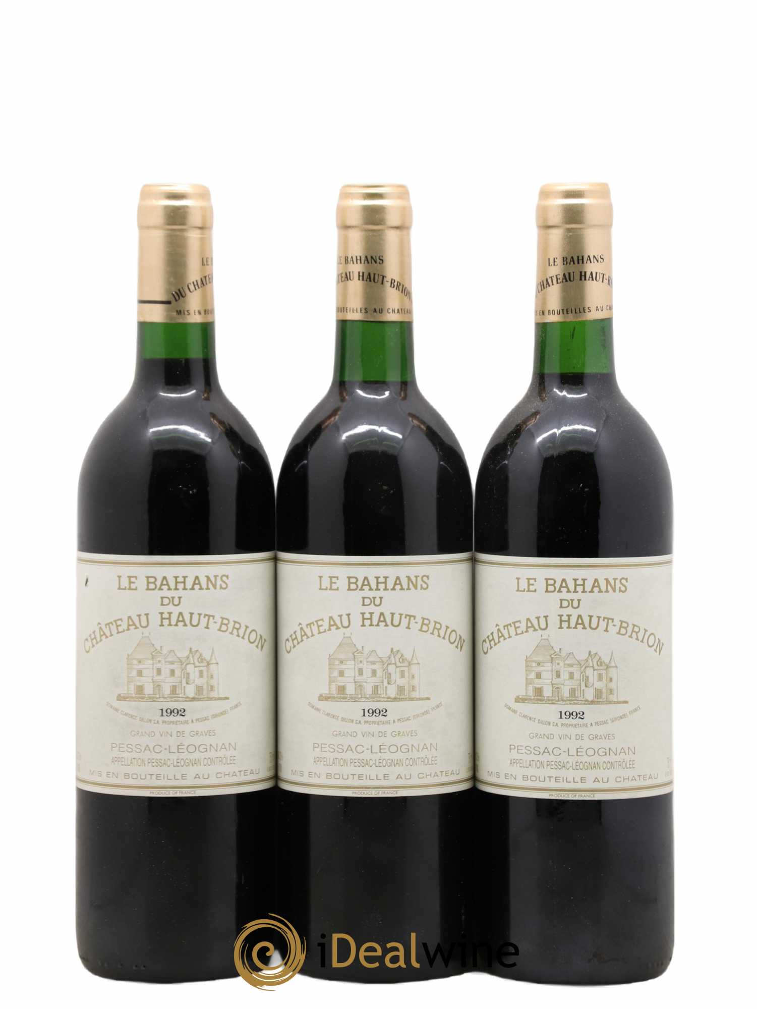 Clarence (Bahans) de Haut-Brion Second Vin 1992 - Lot de 12 bouteilles - 1