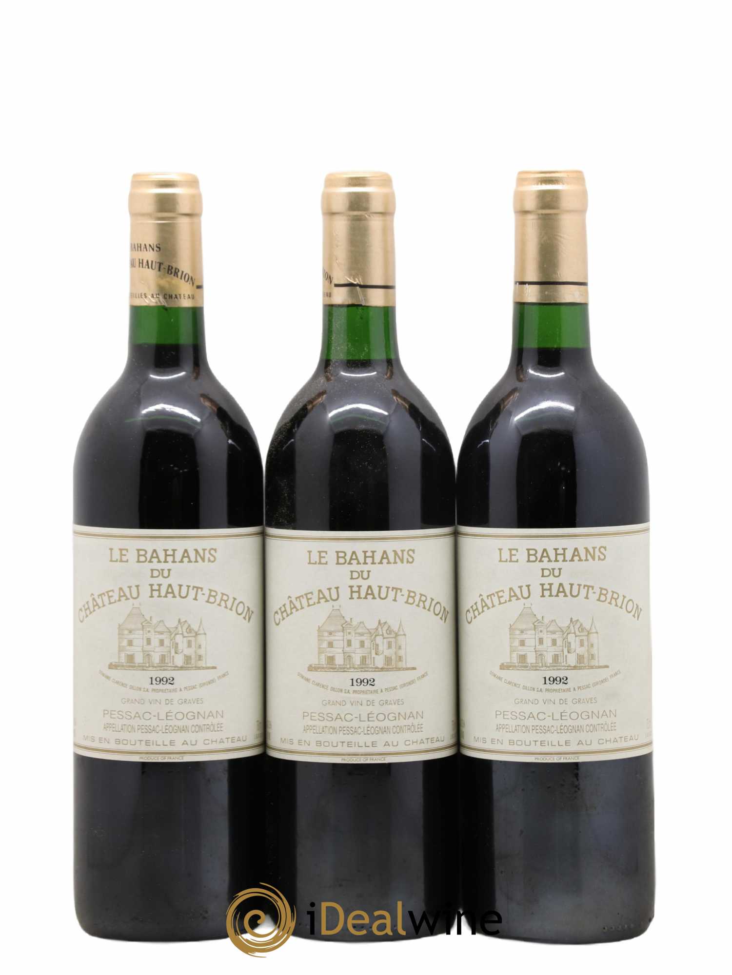 Clarence (Bahans) de Haut-Brion Second Vin 1992 - Lot de 12 bouteilles - 2