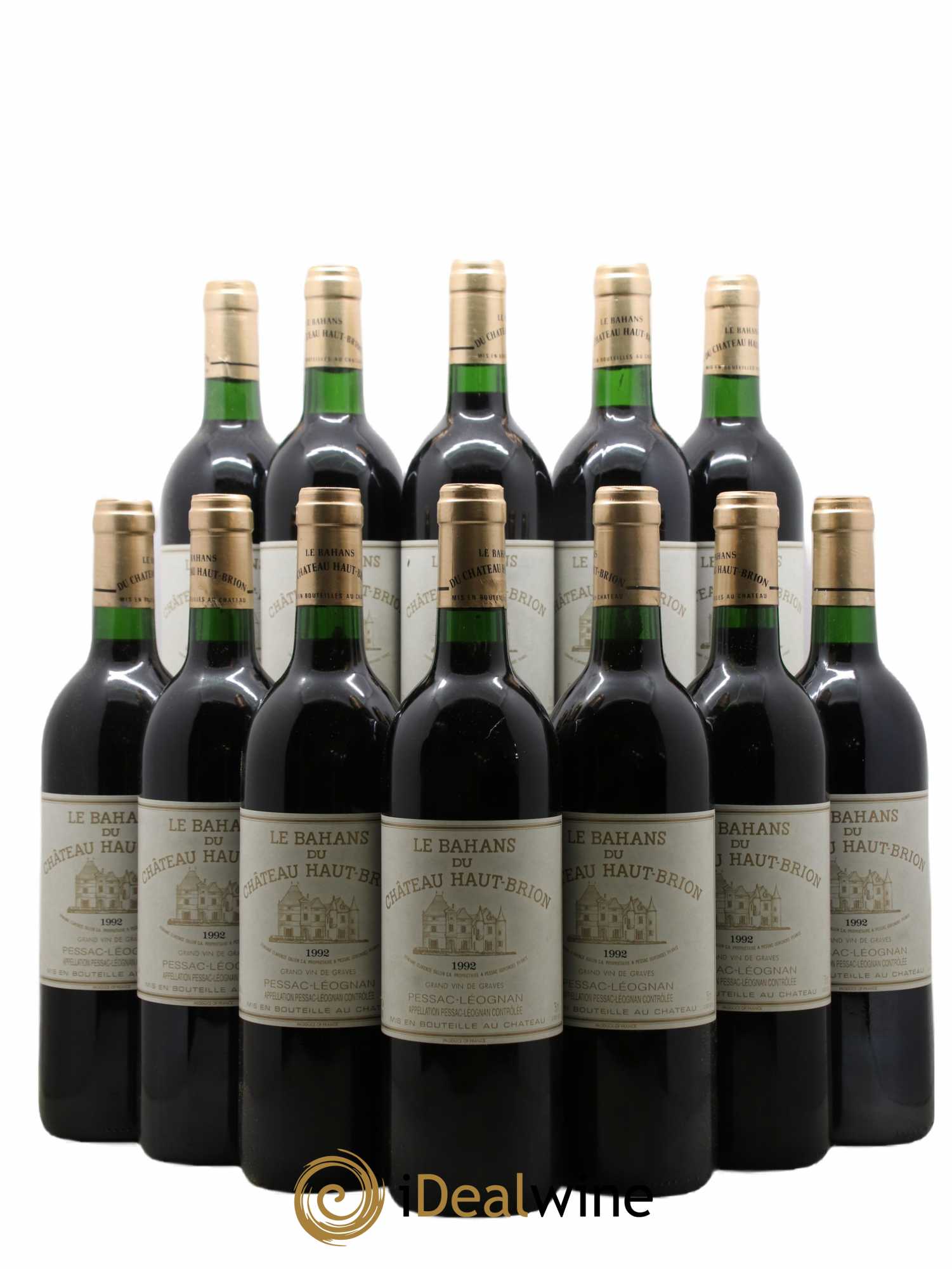 Clarence (Bahans) de Haut-Brion Second Vin 1992 - Lot de 12 bouteilles - 0