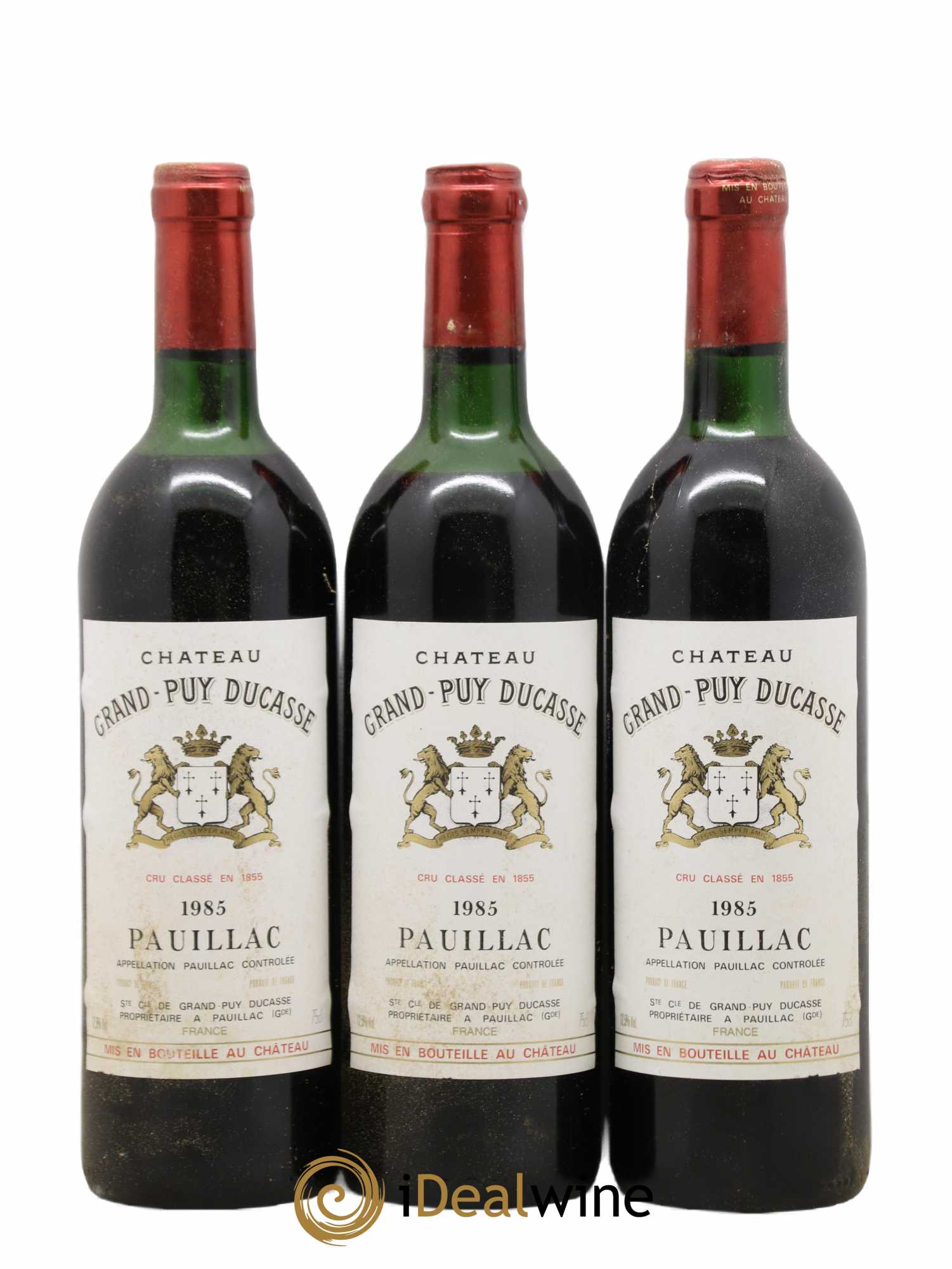 Château Grand Puy Ducasse 5ème Grand Cru Classé 1985 - Lotto di 6 bottiglie - 2