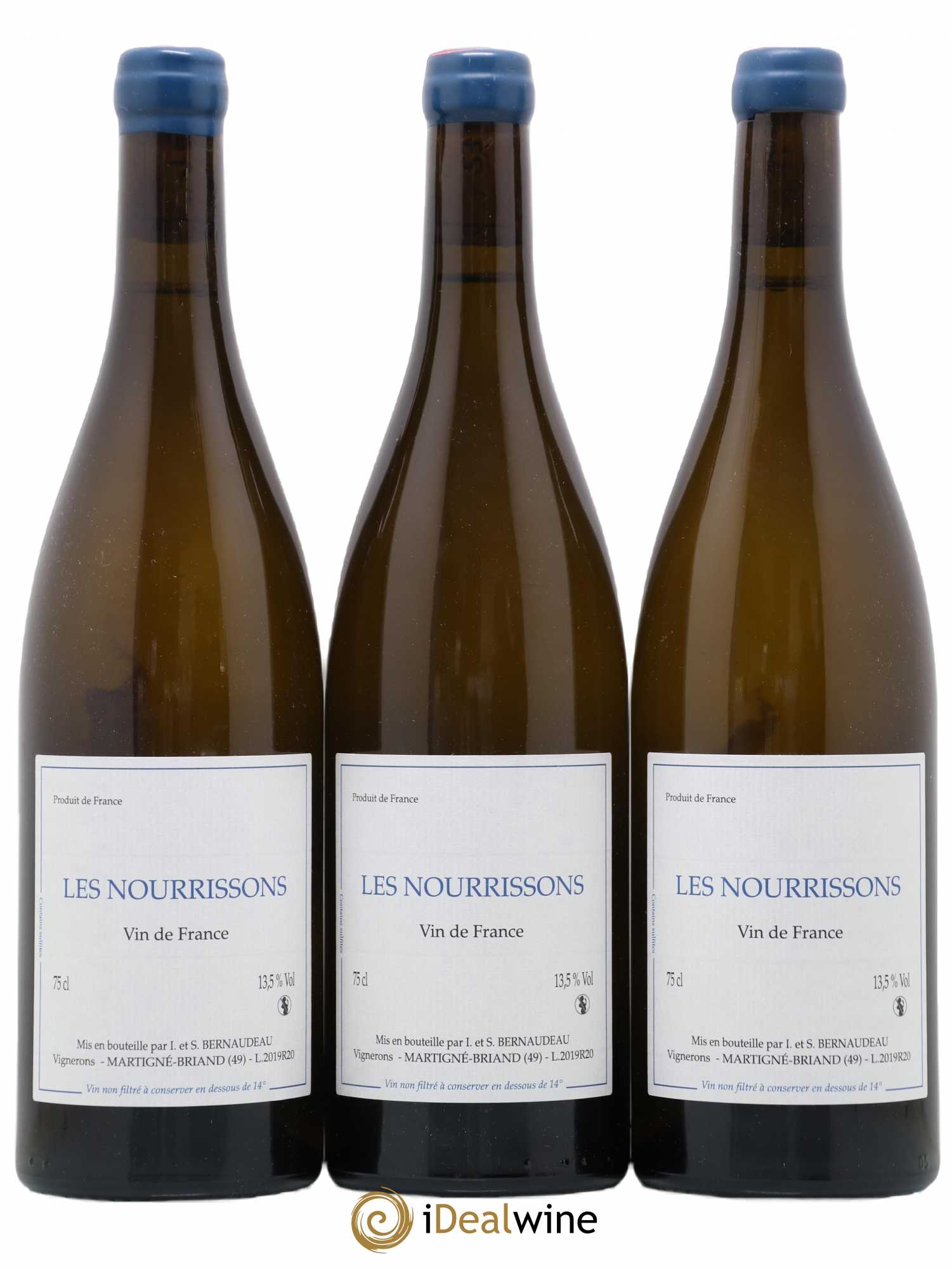 Vin de France Les Nourrissons Stéphane Bernaudeau 2019 - Lot de 3 bouteilles - 0