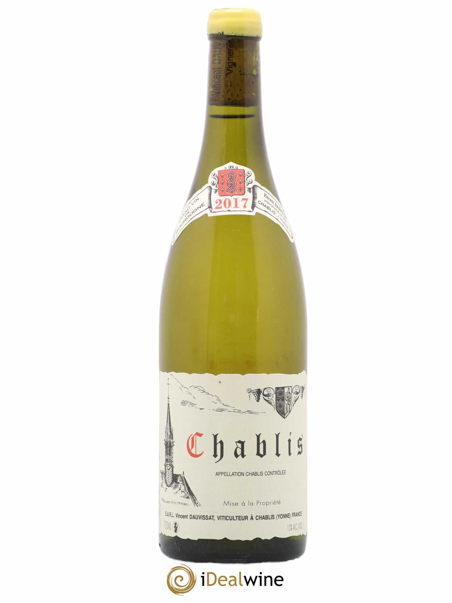 Chablis Vincent Dauvissat (Domaine) 2017 - Lot de 1 bouteille - 0