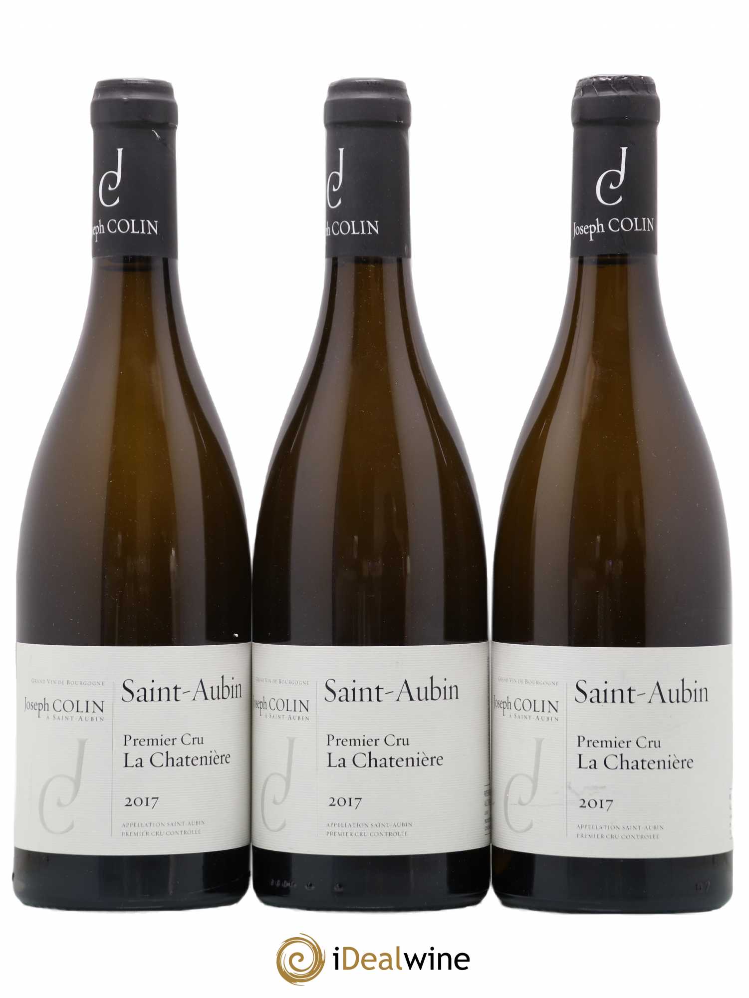Saint-Aubin 1er Cru La Chatenière Joseph Colin 2017 - Lot de 3 bouteilles - 0