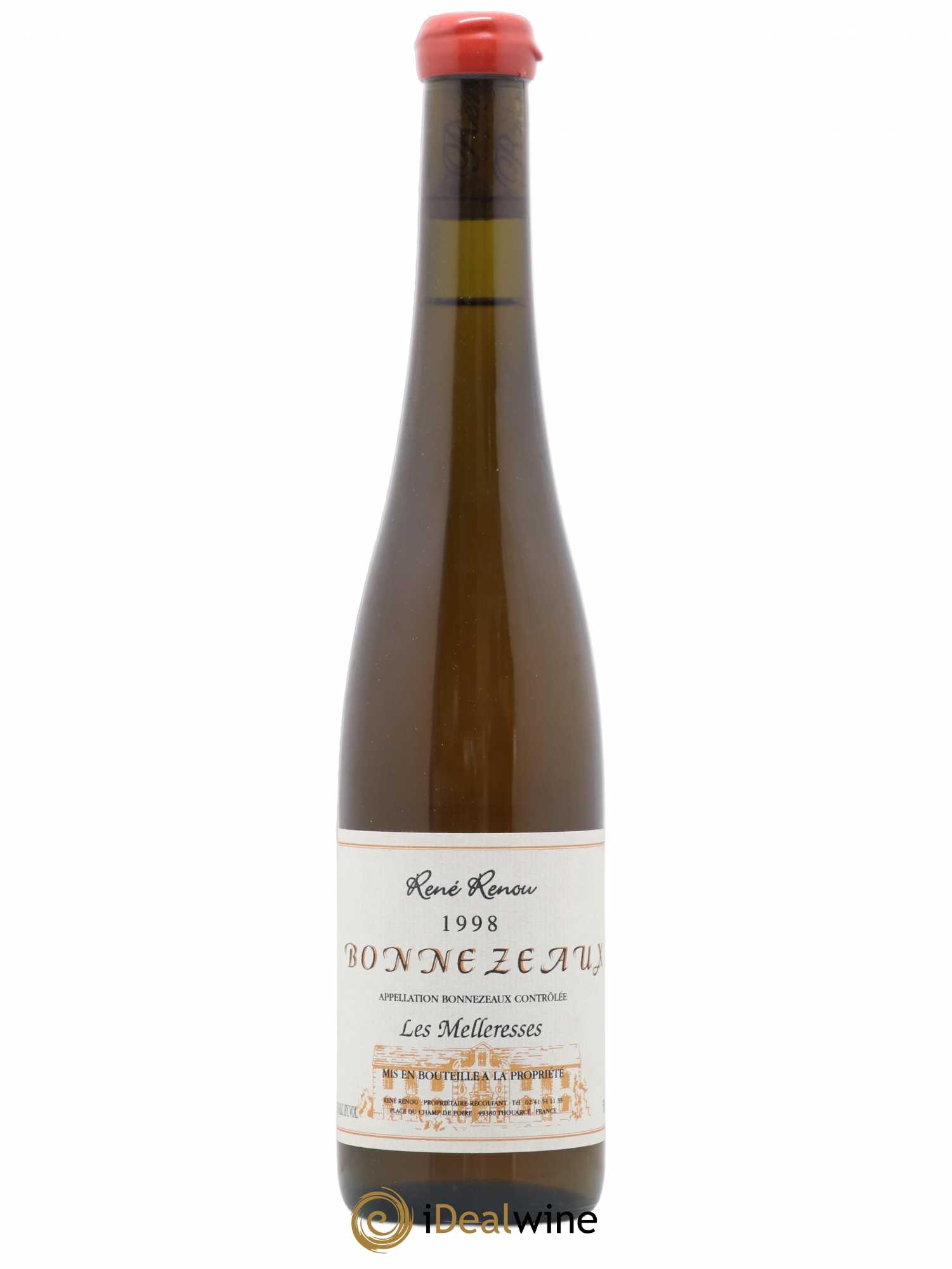 Bonnezeaux Les Melleresses René Renou 50 CL 1998 - Lotto di 1 bottiglia - 0