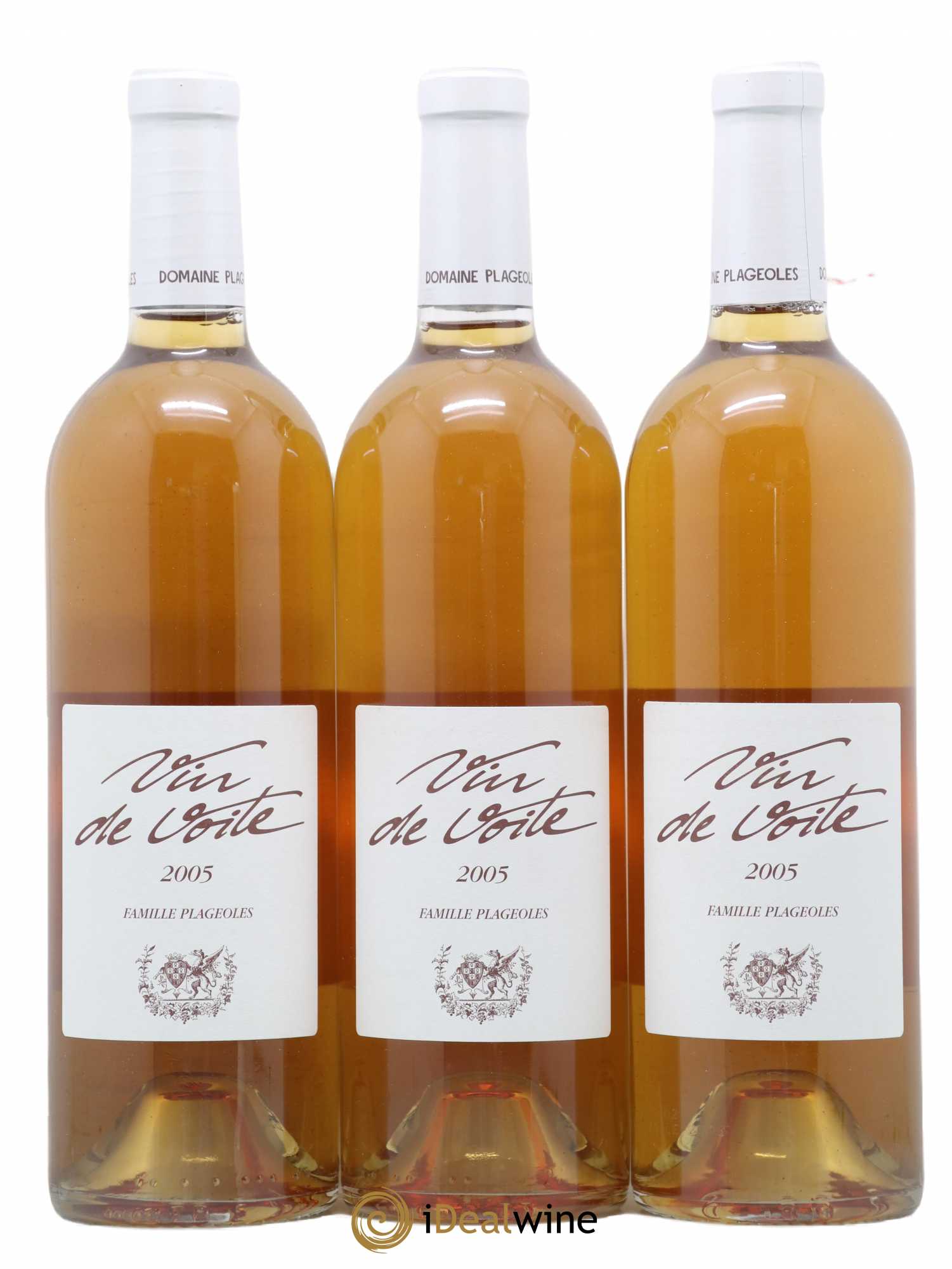 Gaillac Vin de voile Plageoles 2005 - Lot de 3 bouteilles - 0