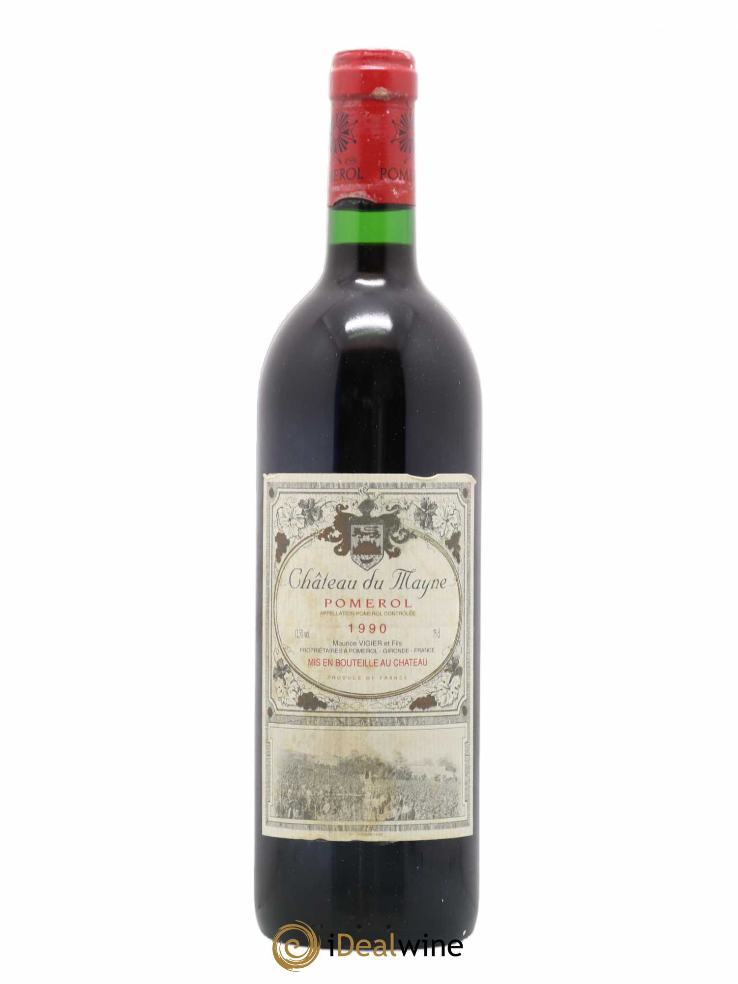 Pomerol château du mayne 1990 - Posten von 1 Flasche - 0