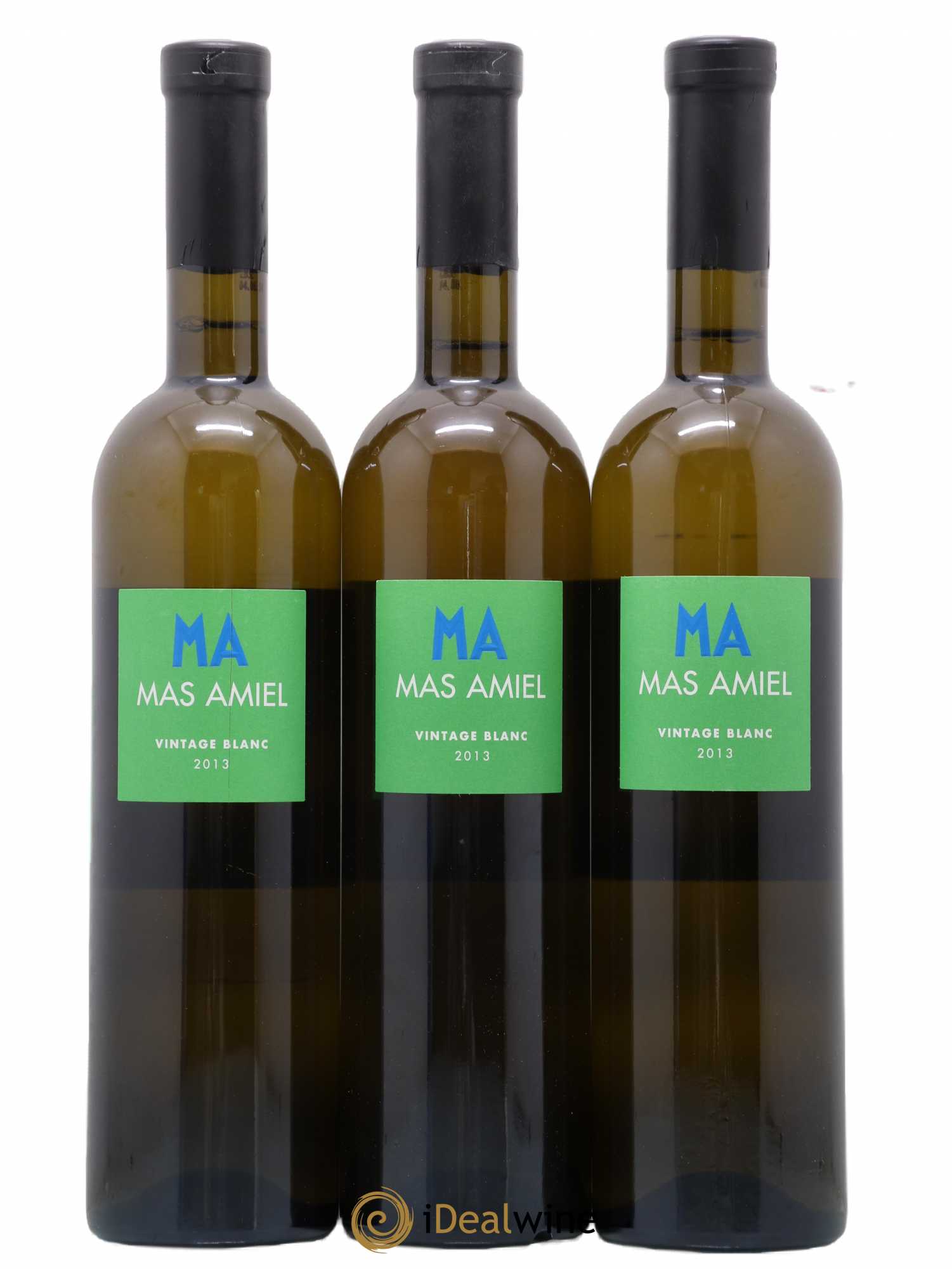 Maury Mas Amiel Millésime 80 2013 - Lot de 3 bouteilles - 0