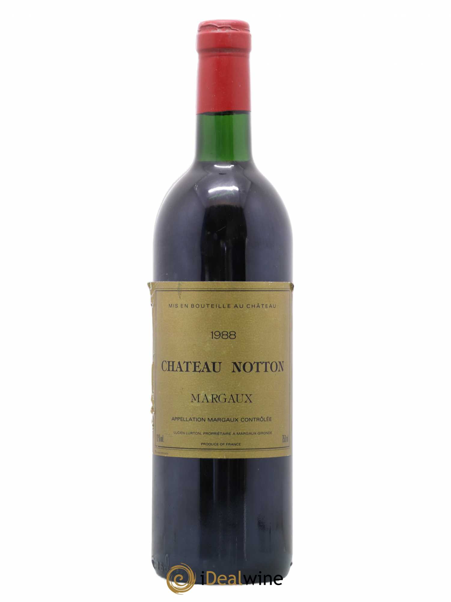 Château Notton 1988 - Lot de 1 bouteille - 0
