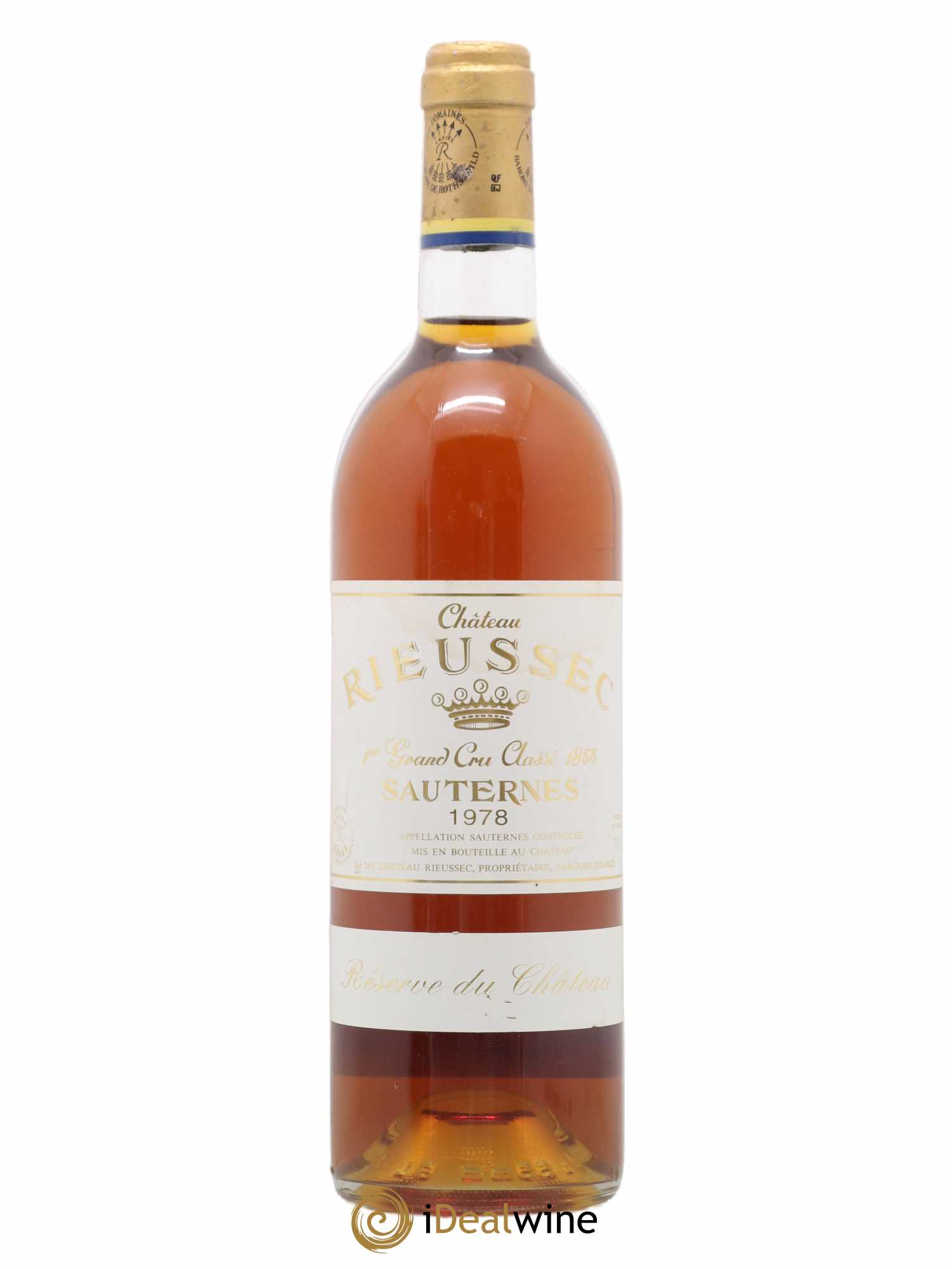 Château Rieussec 1er Grand Cru Classé 1978 - Posten von 1 Flasche - 0